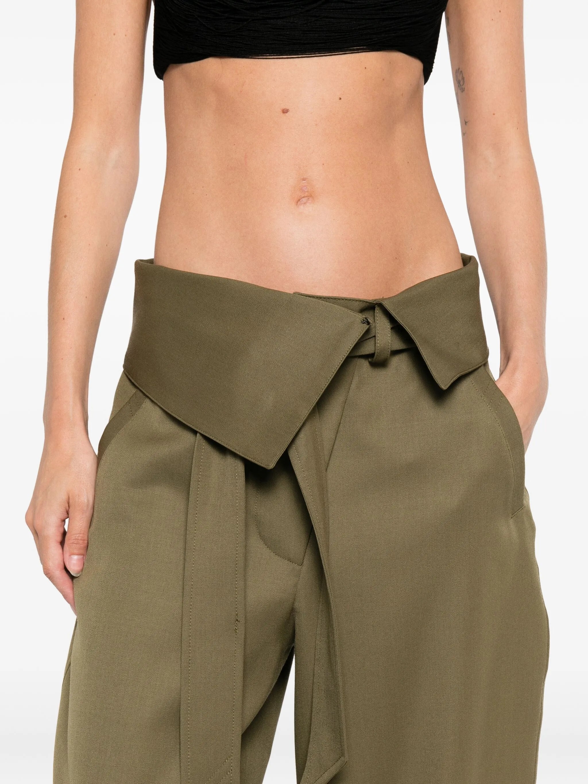 tapered trousers