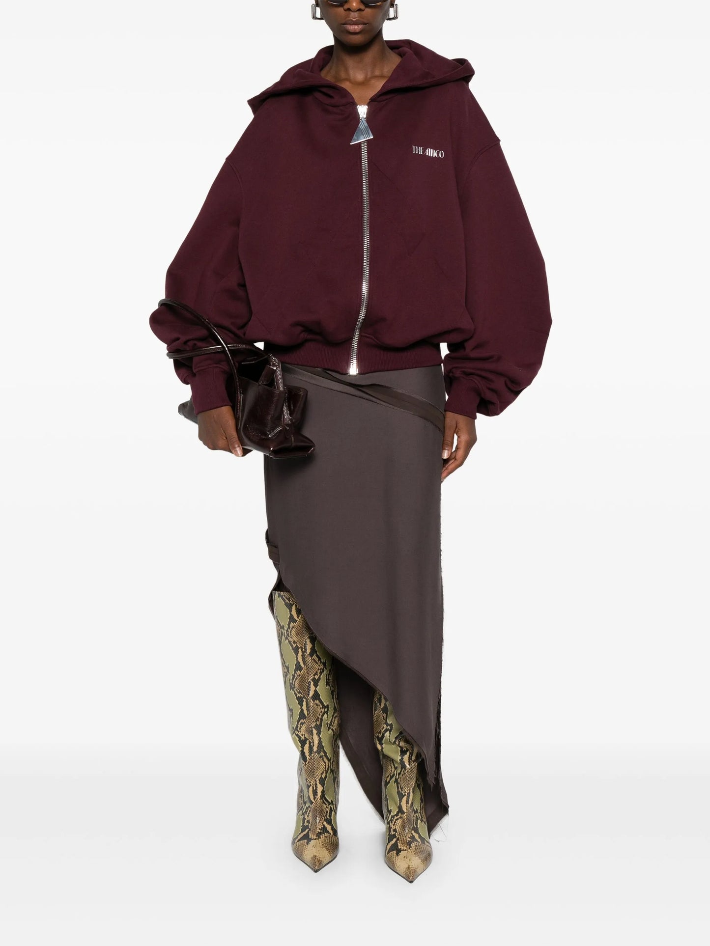 zip-up hoodie
