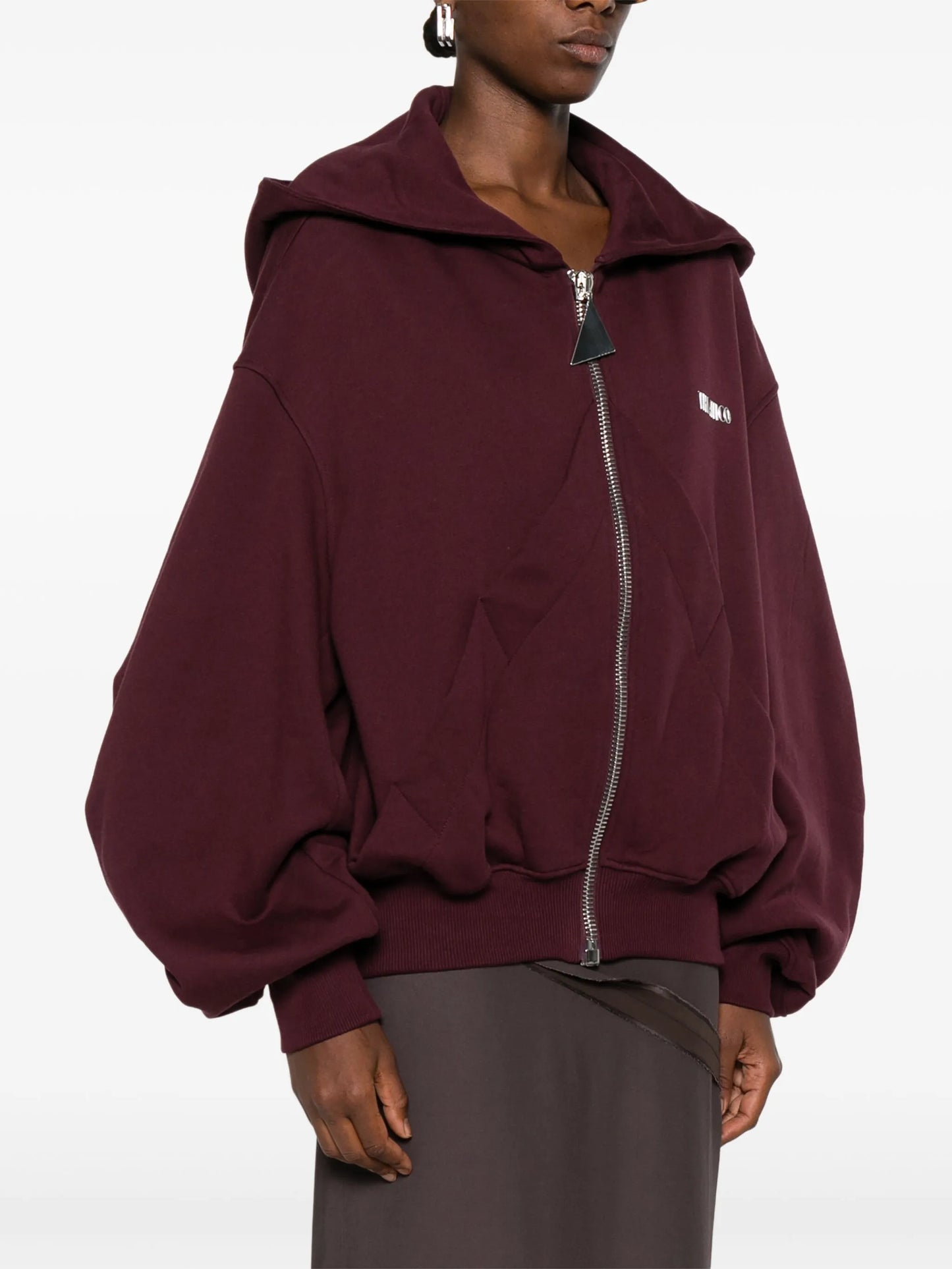 zip-up hoodie
