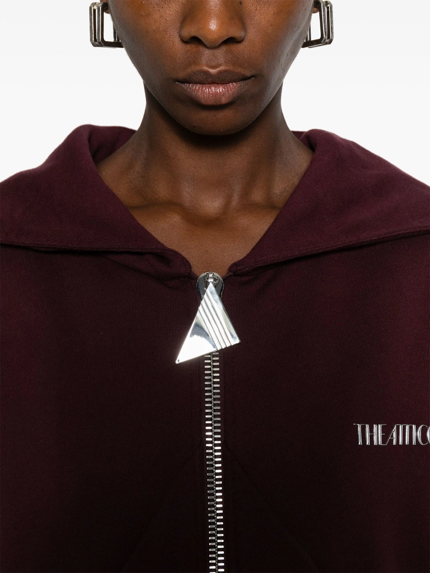 zip-up hoodie