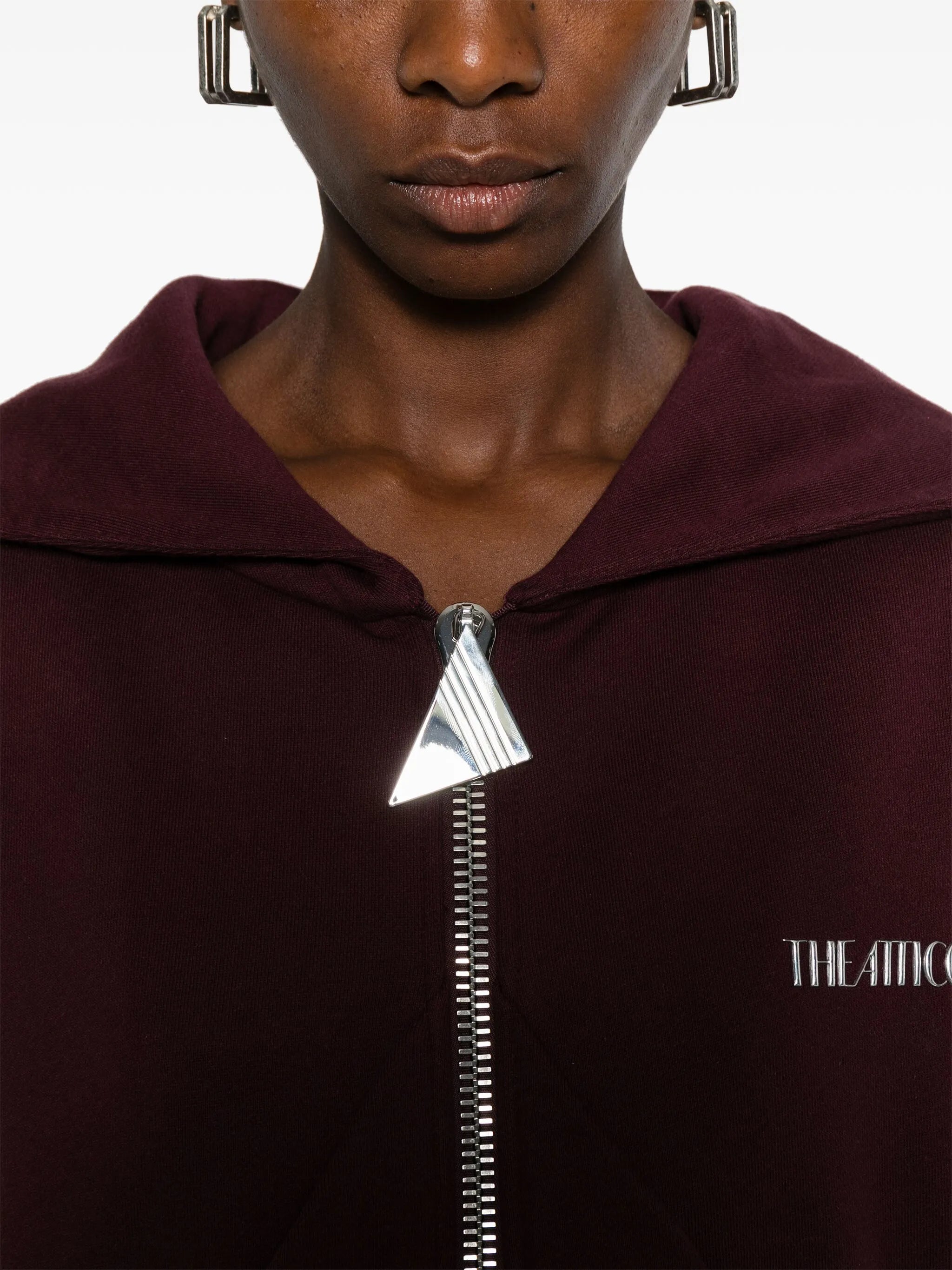 zip-up hoodie