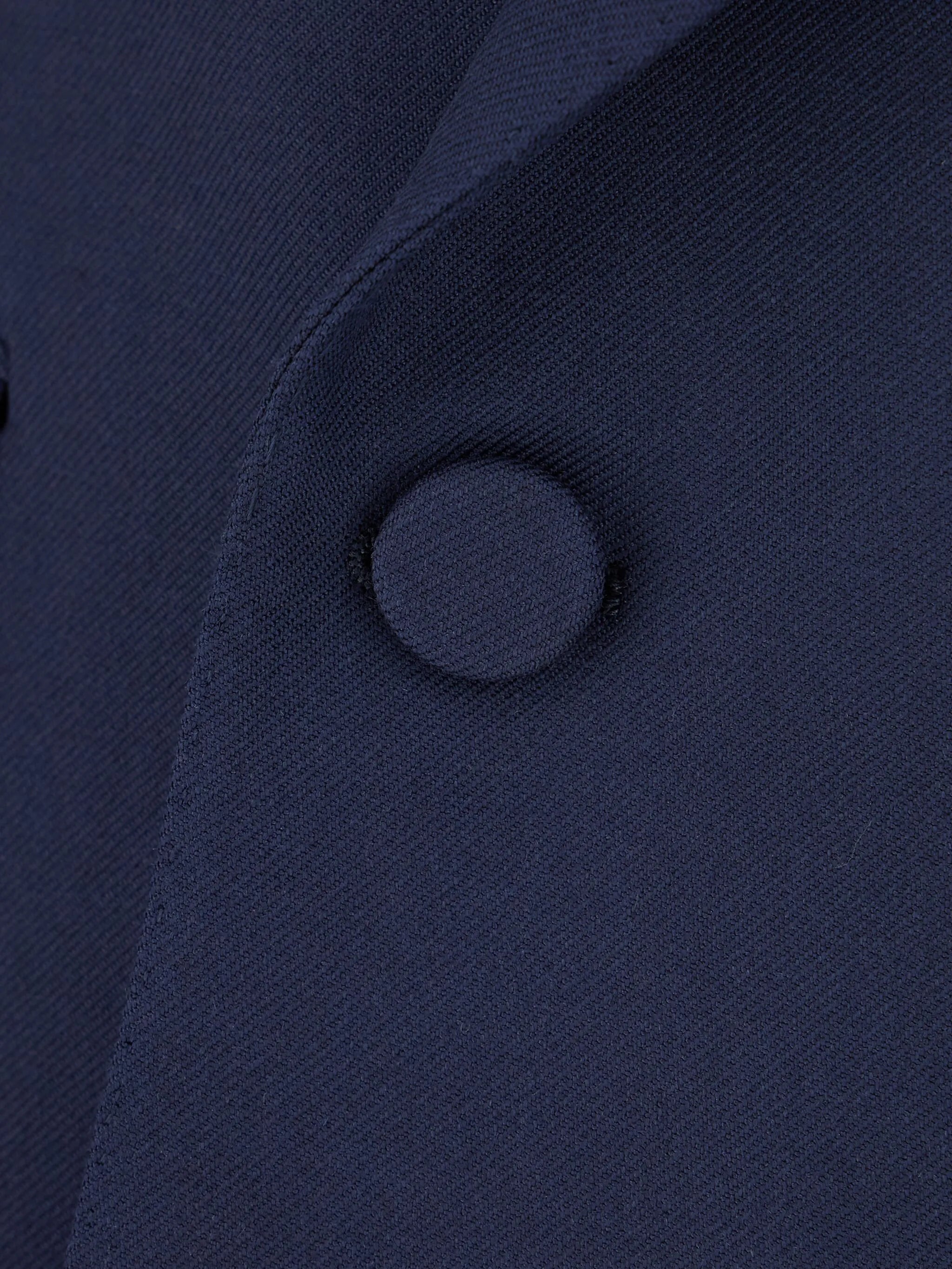 double-breasted gabardine jacket