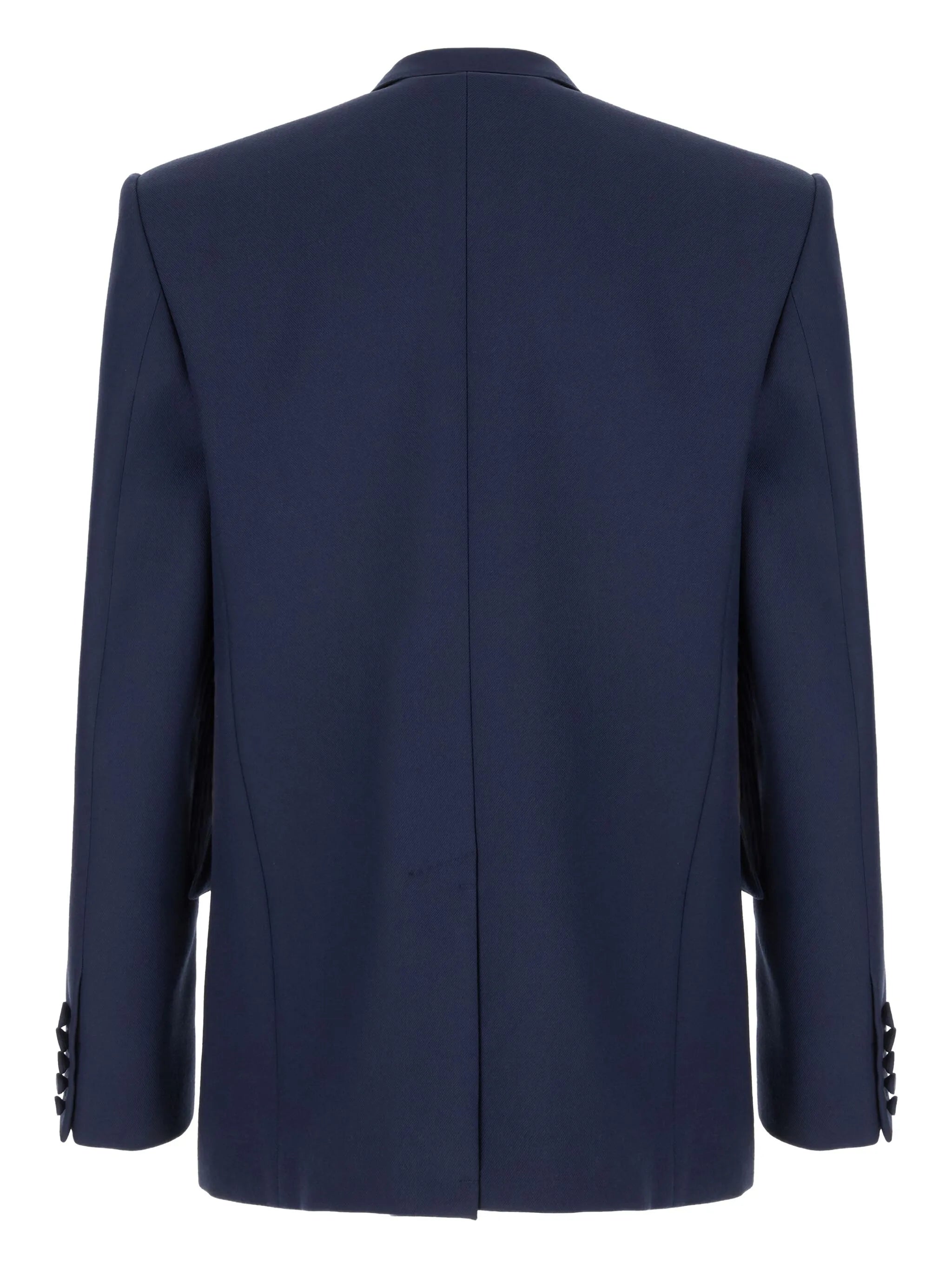 double-breasted gabardine jacket