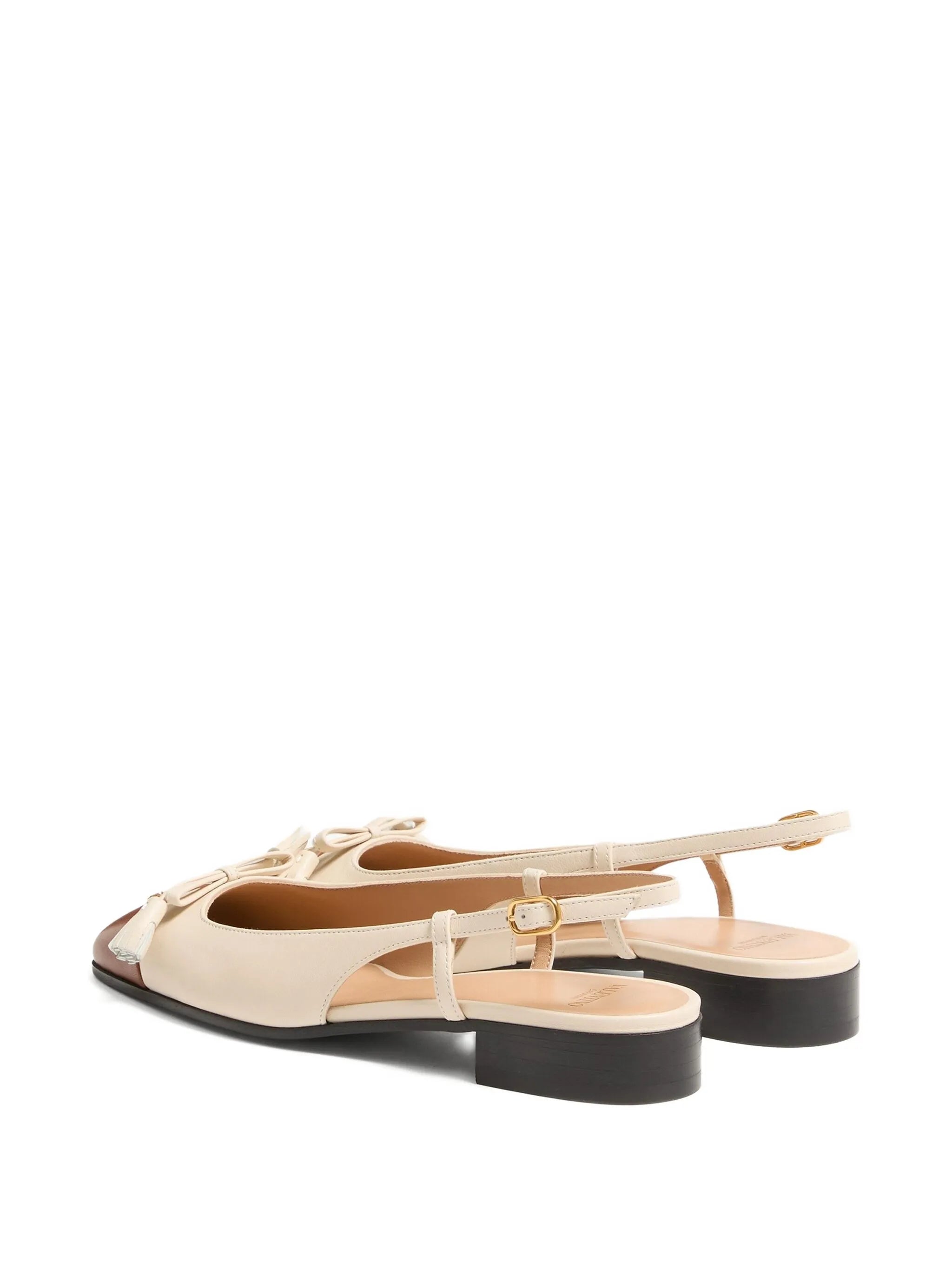 25mm Valet du Roi slingback ballet flats