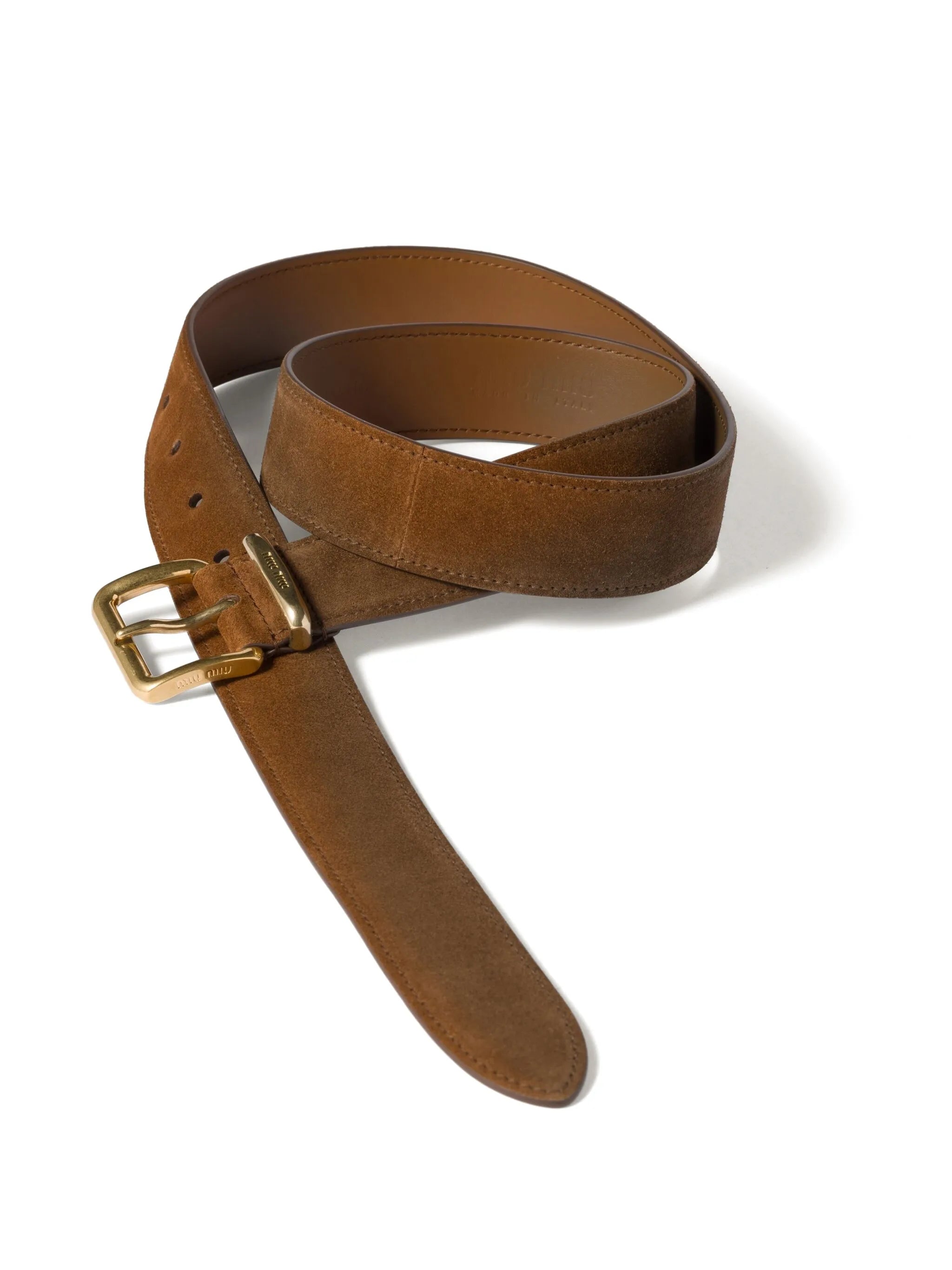 suede belt