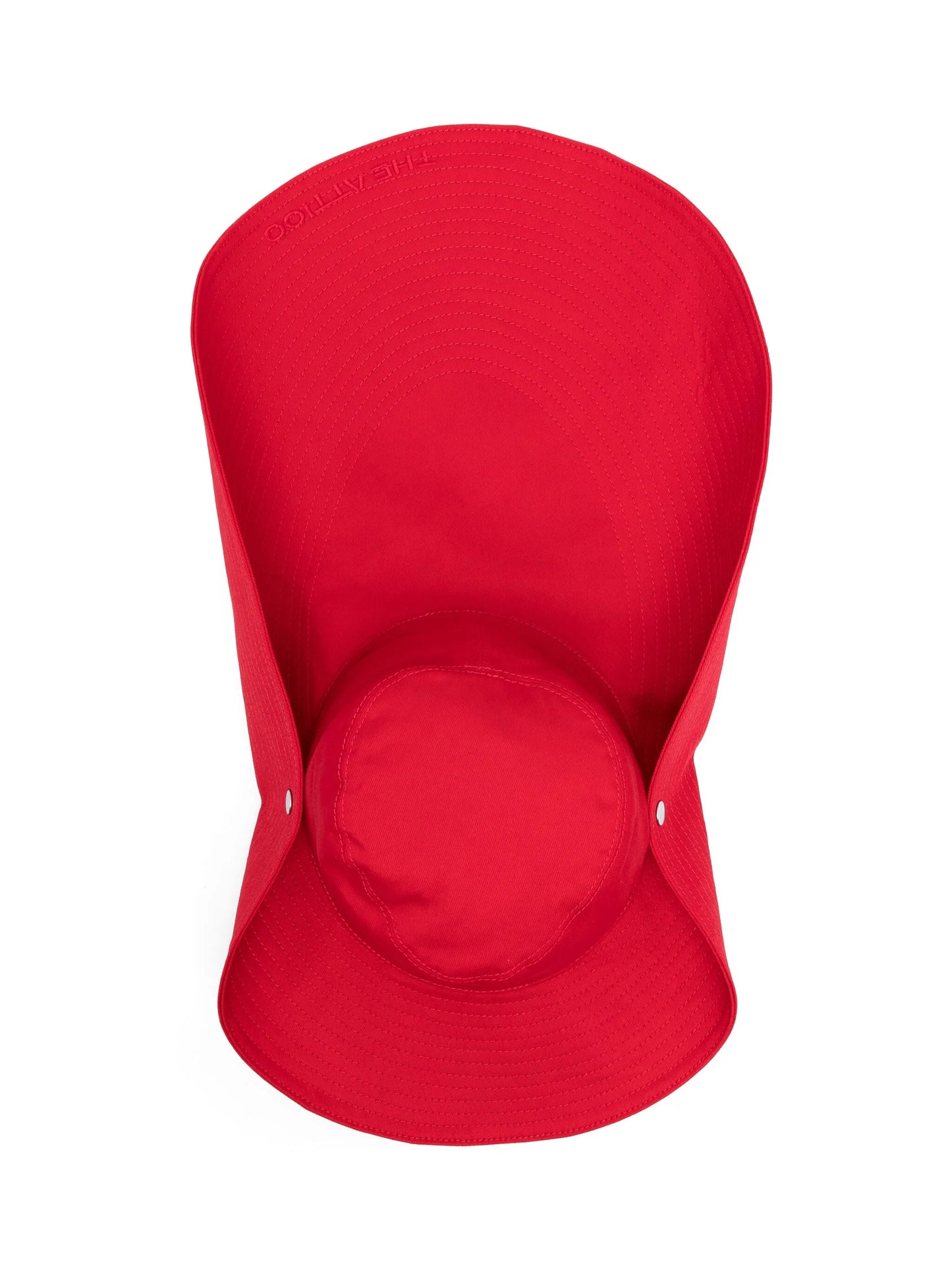 logo-embroidered sun hat