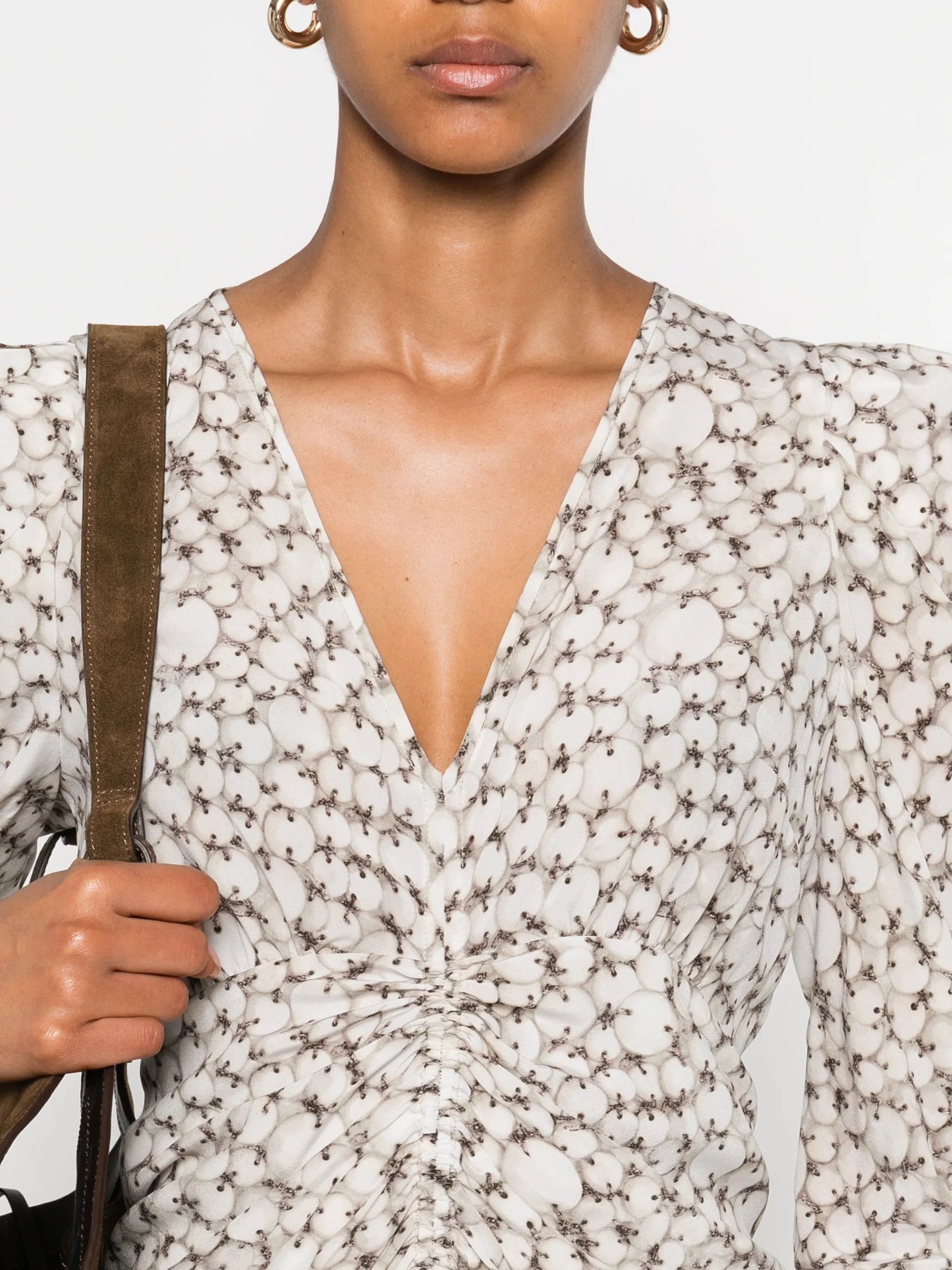 Albini silk midi dress