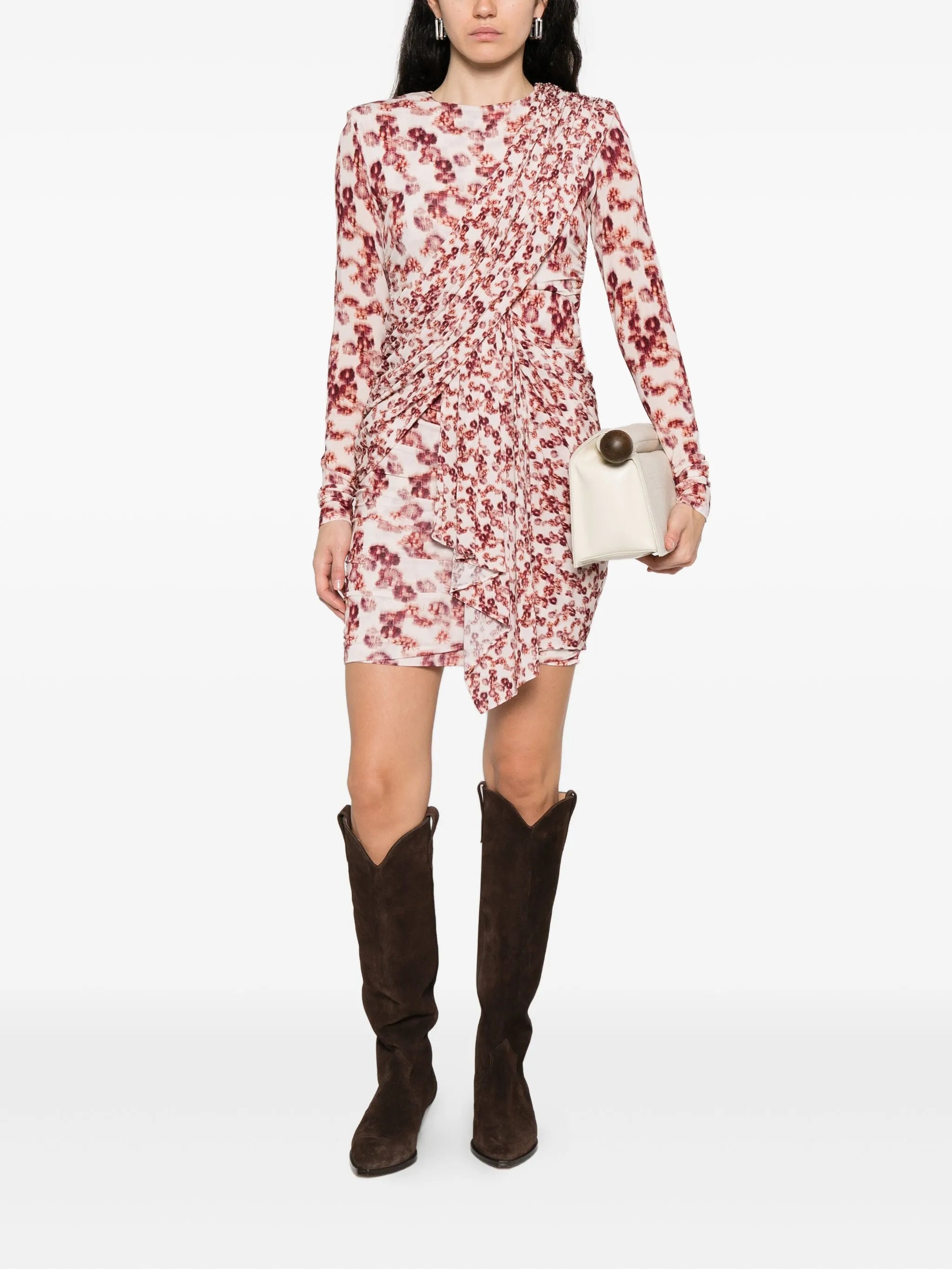 Georgia printed mini dress