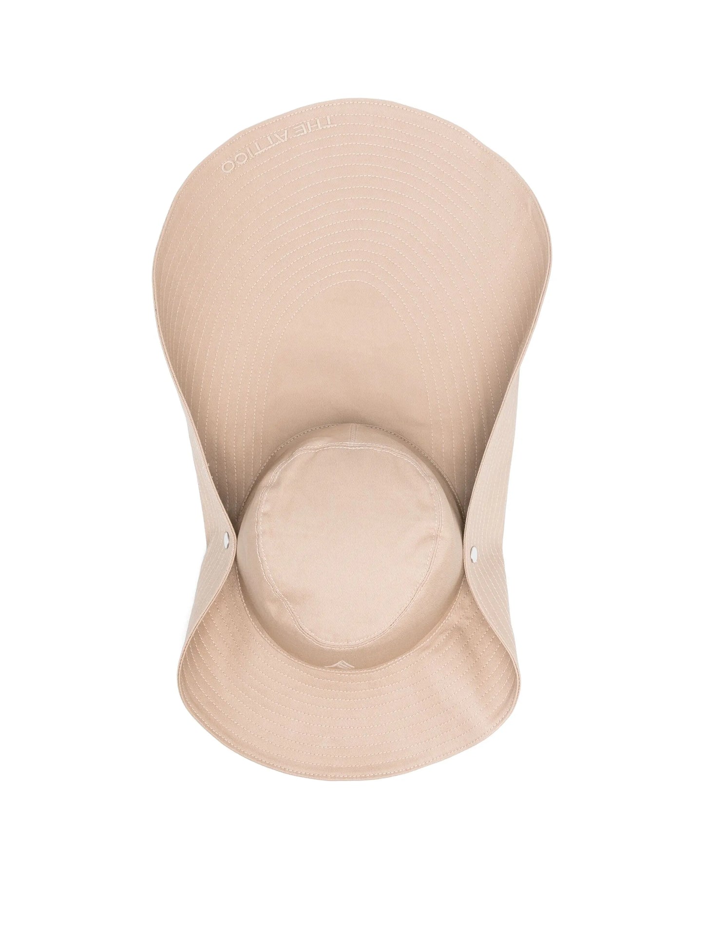 logo-embroidered sun hat