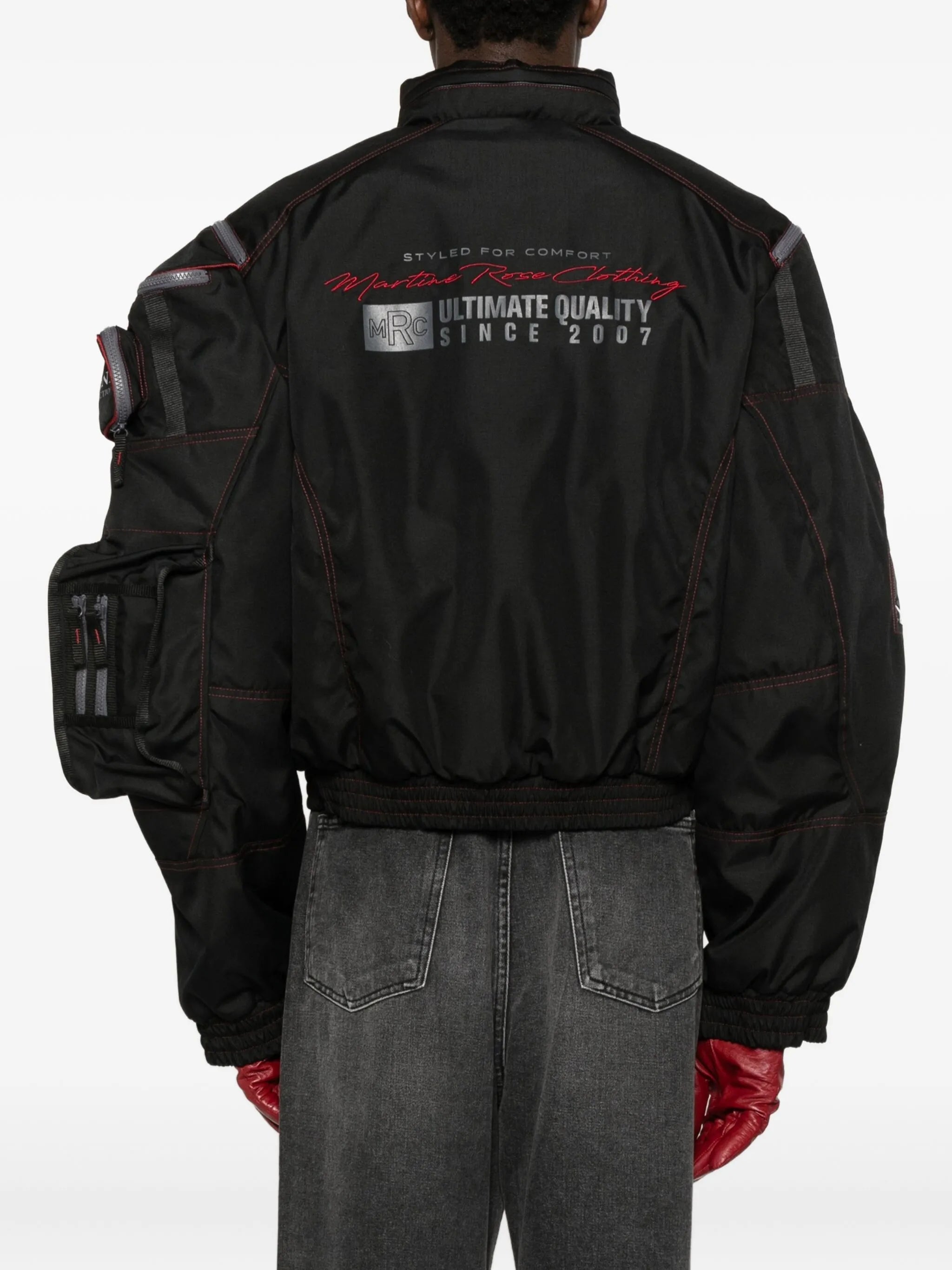 bumbag bomber jacket