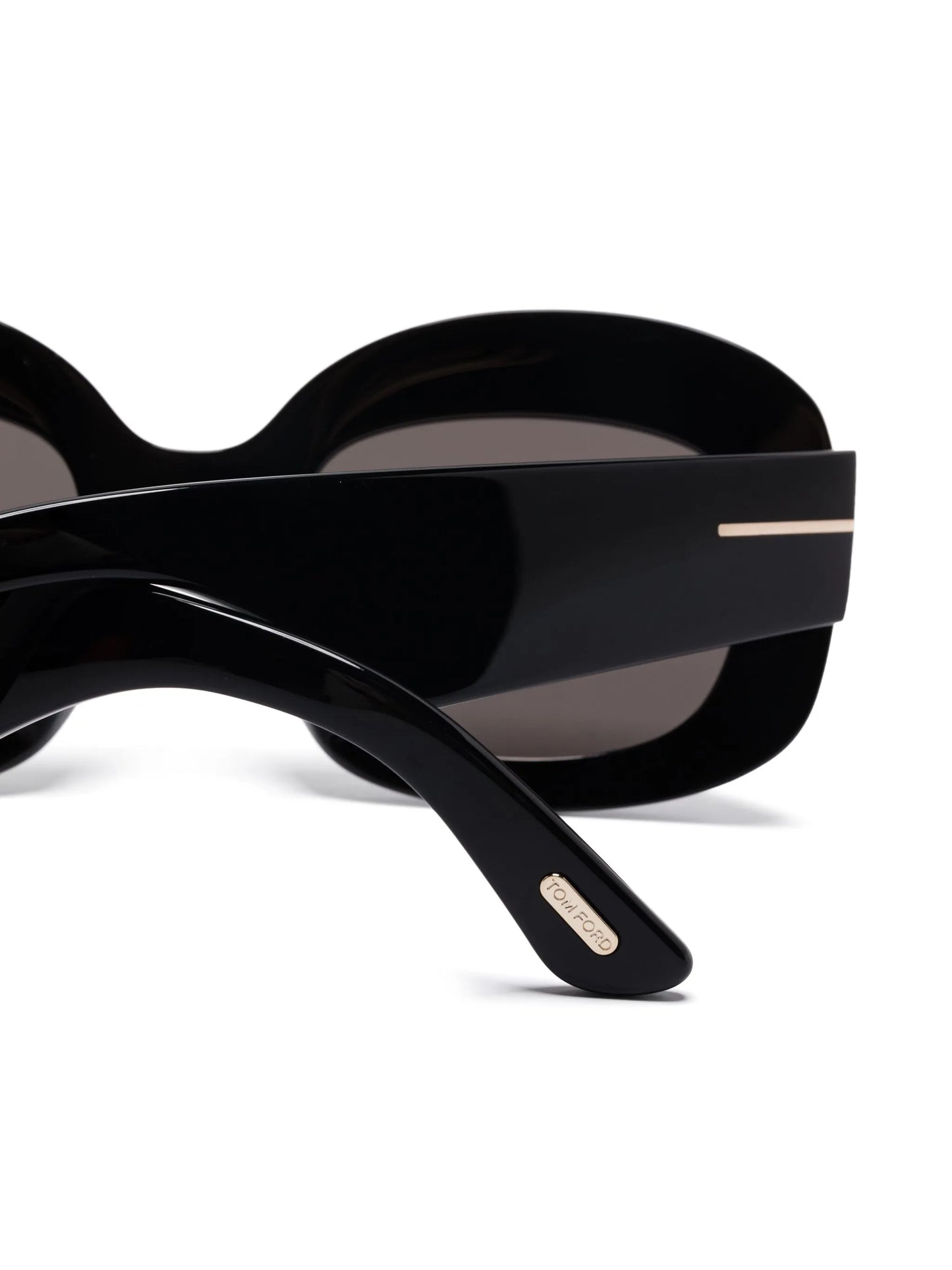 oval-frame sunglasses