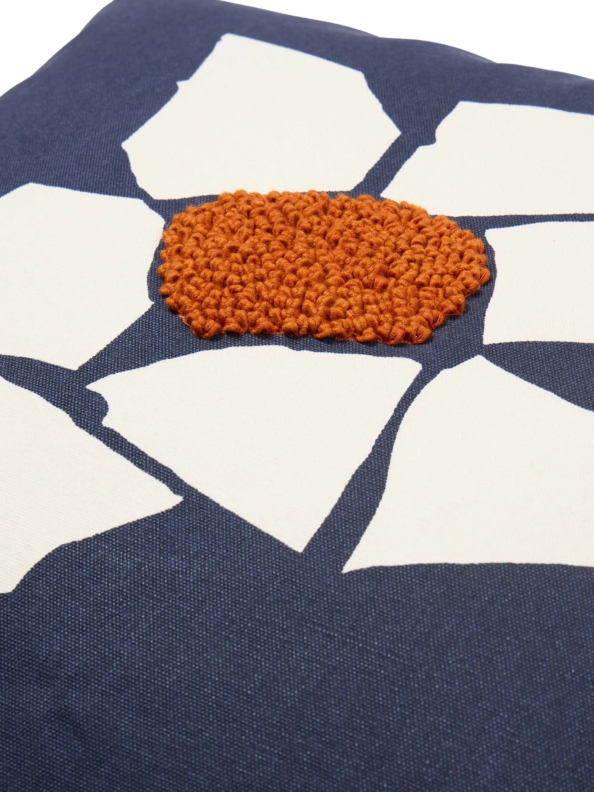 x Charlie Sheppard mosaic flower cushion (50cm x 50cm)