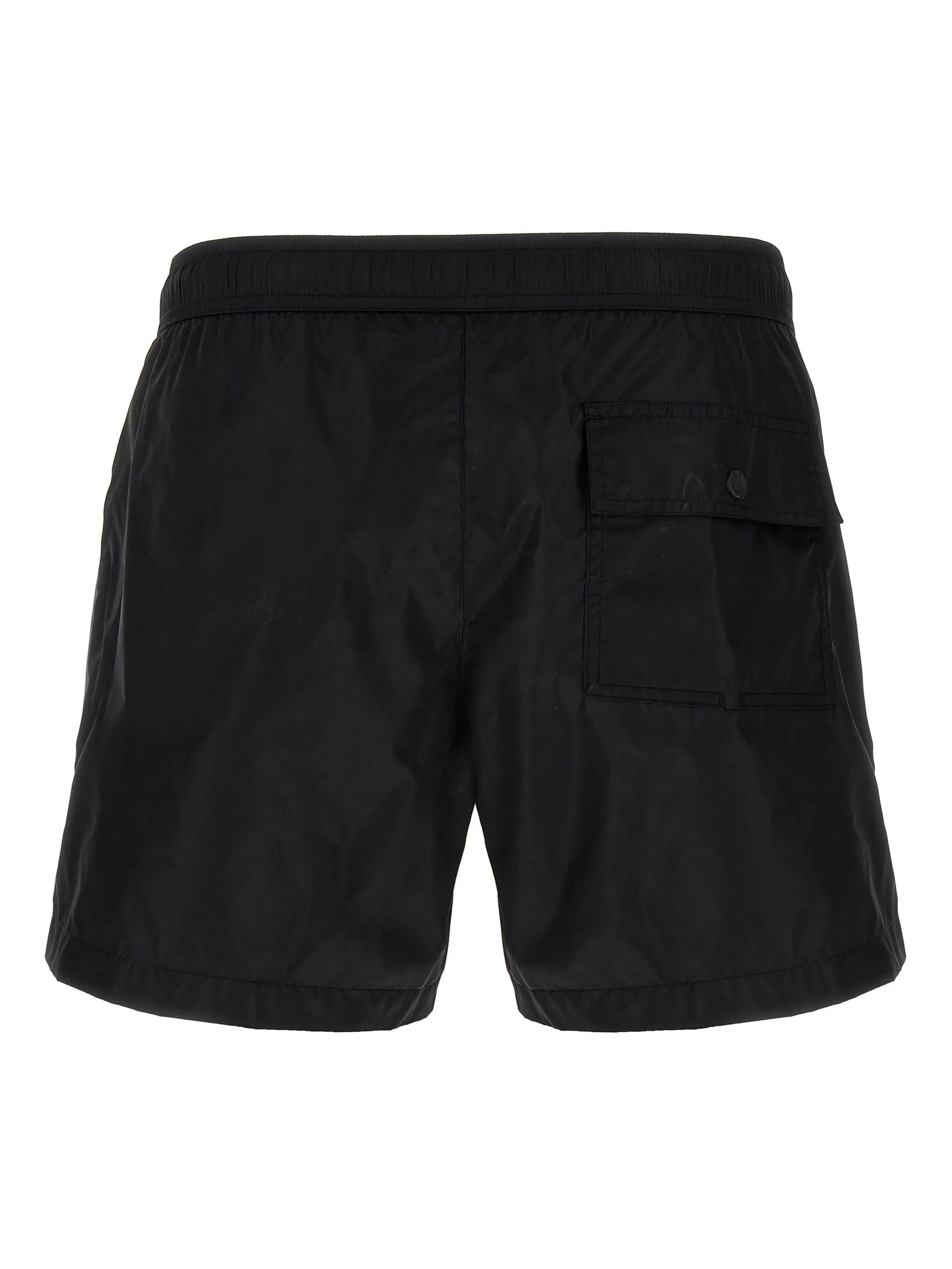 logo-detail swim shorts