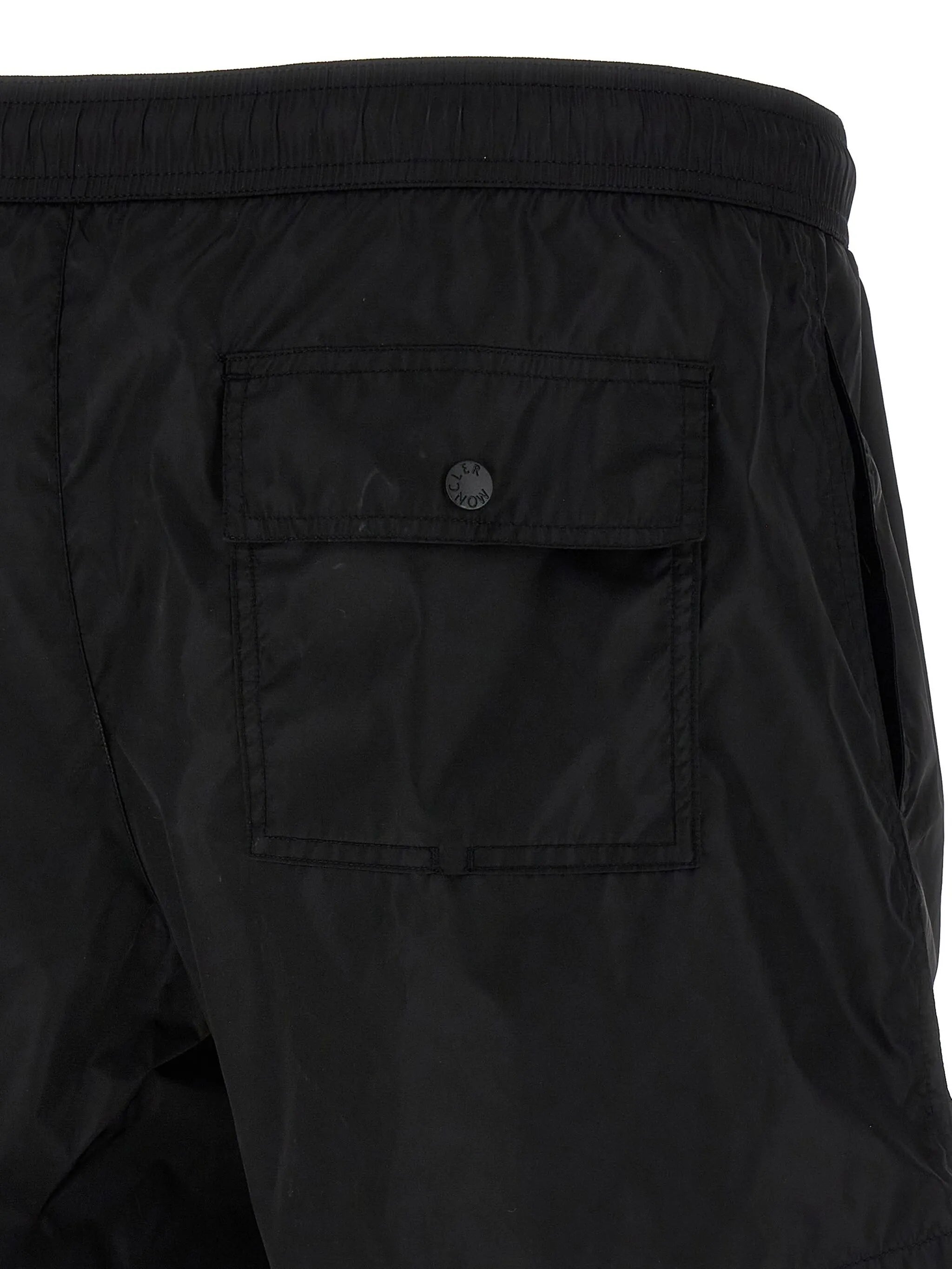 logo-detail swim shorts