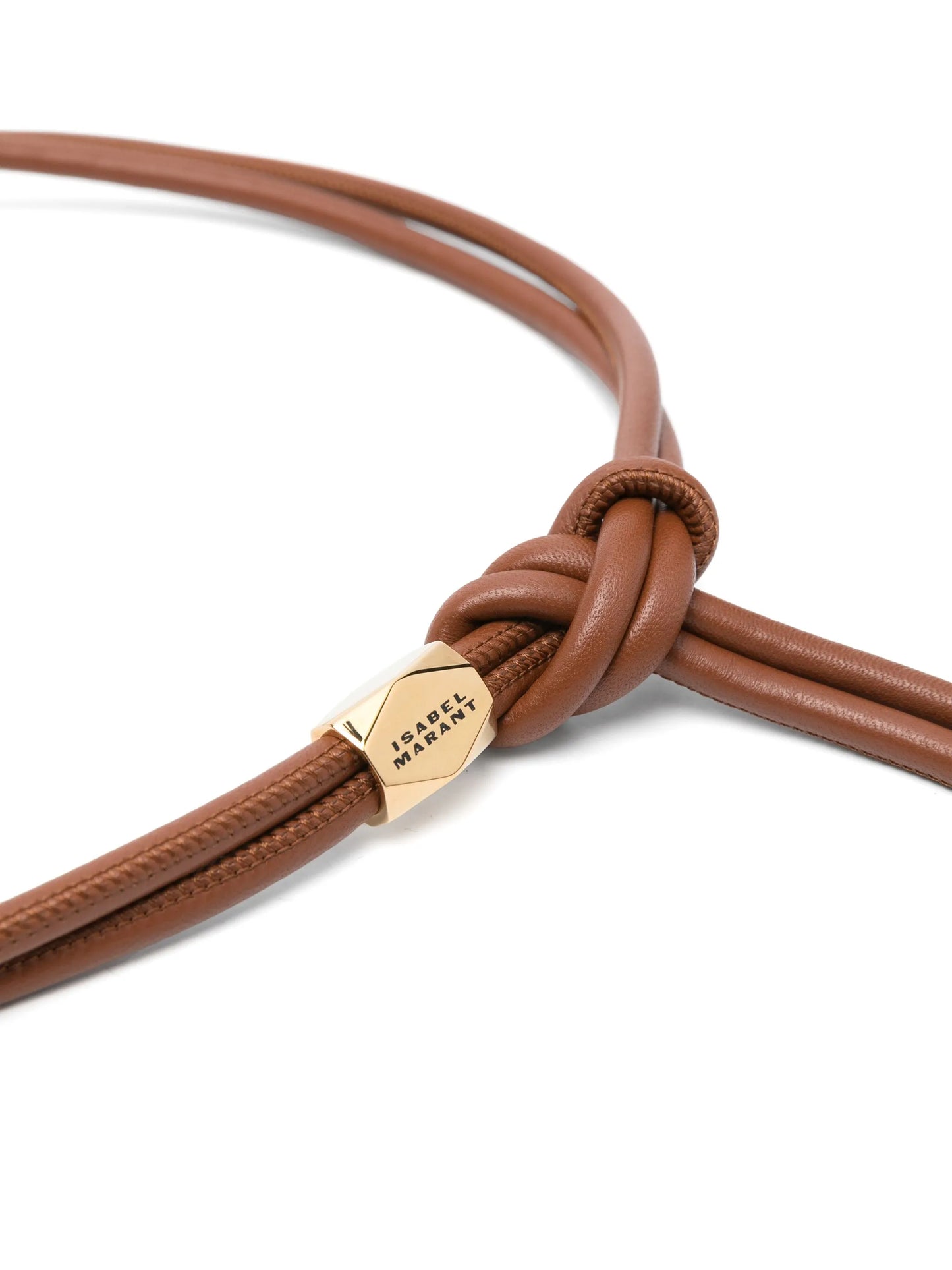 Silvia leather belt