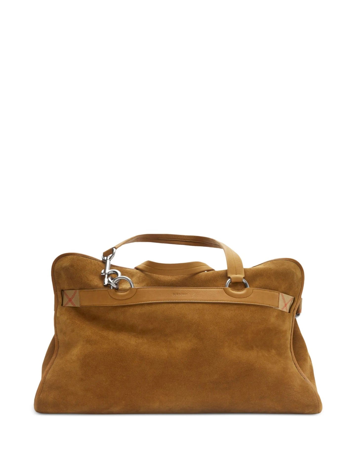 suede holdall bag