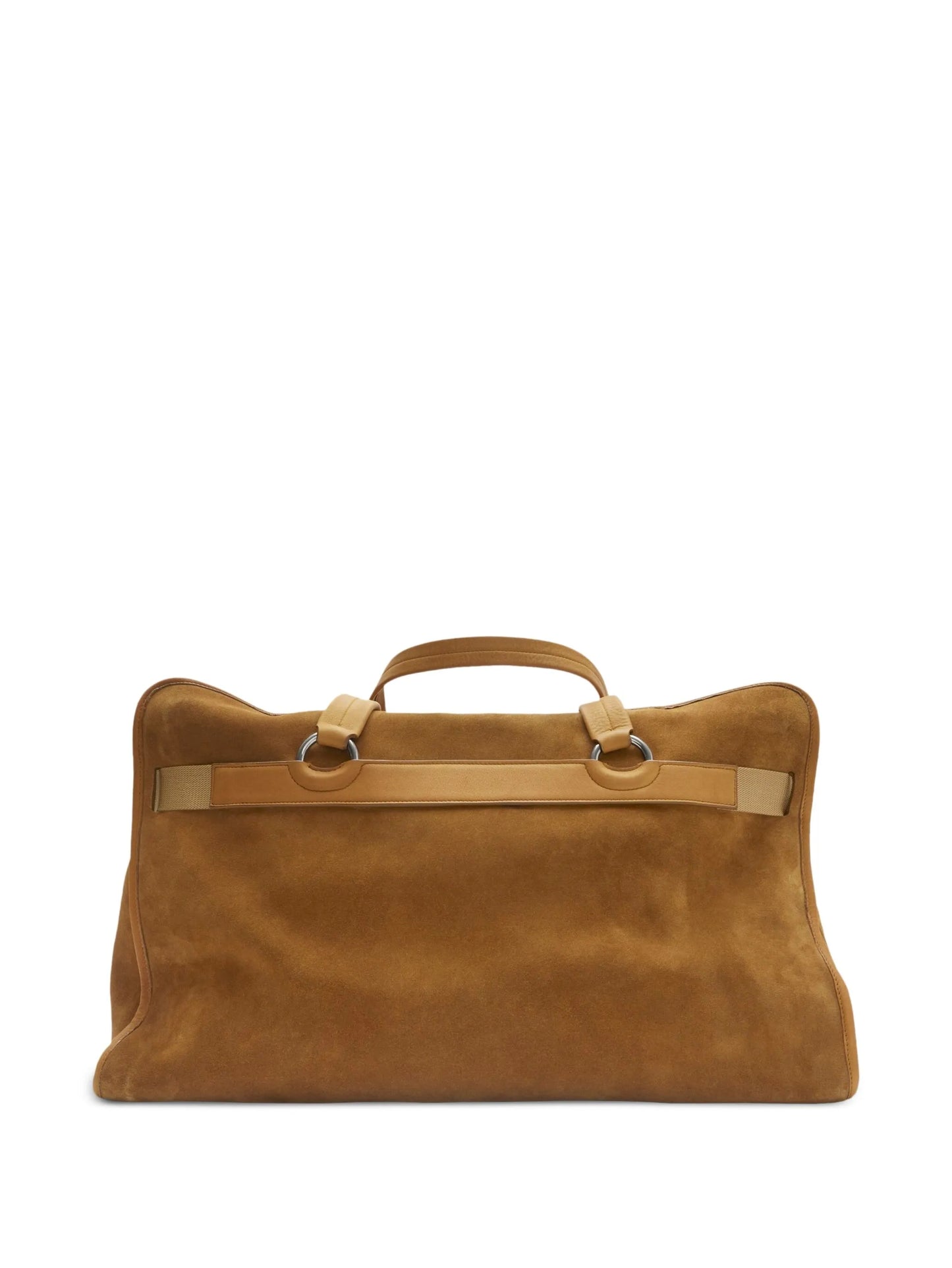 suede holdall bag