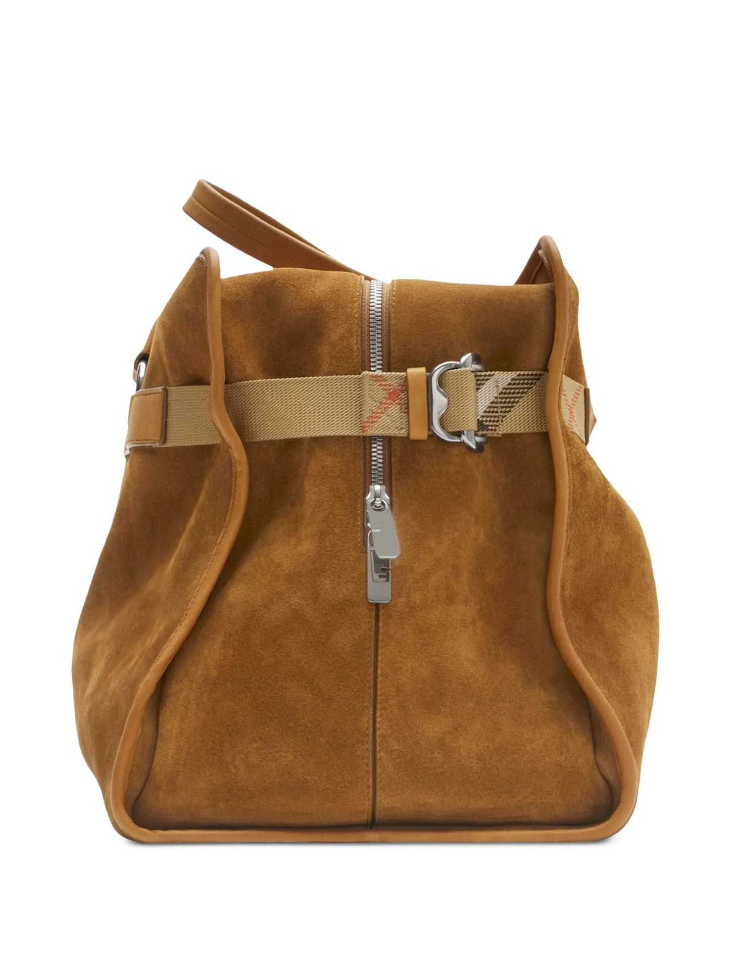suede holdall bag