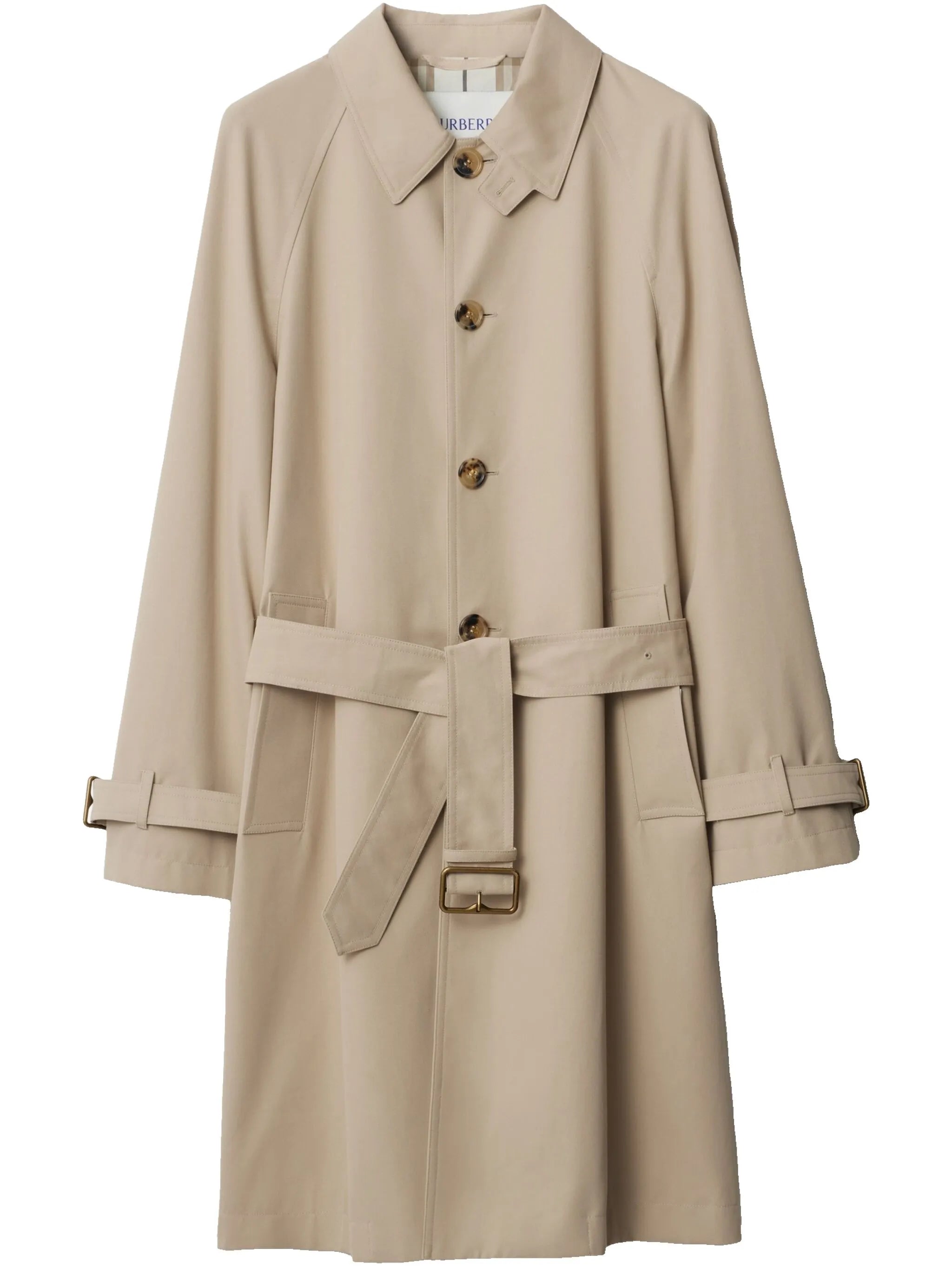 long-length trench coat