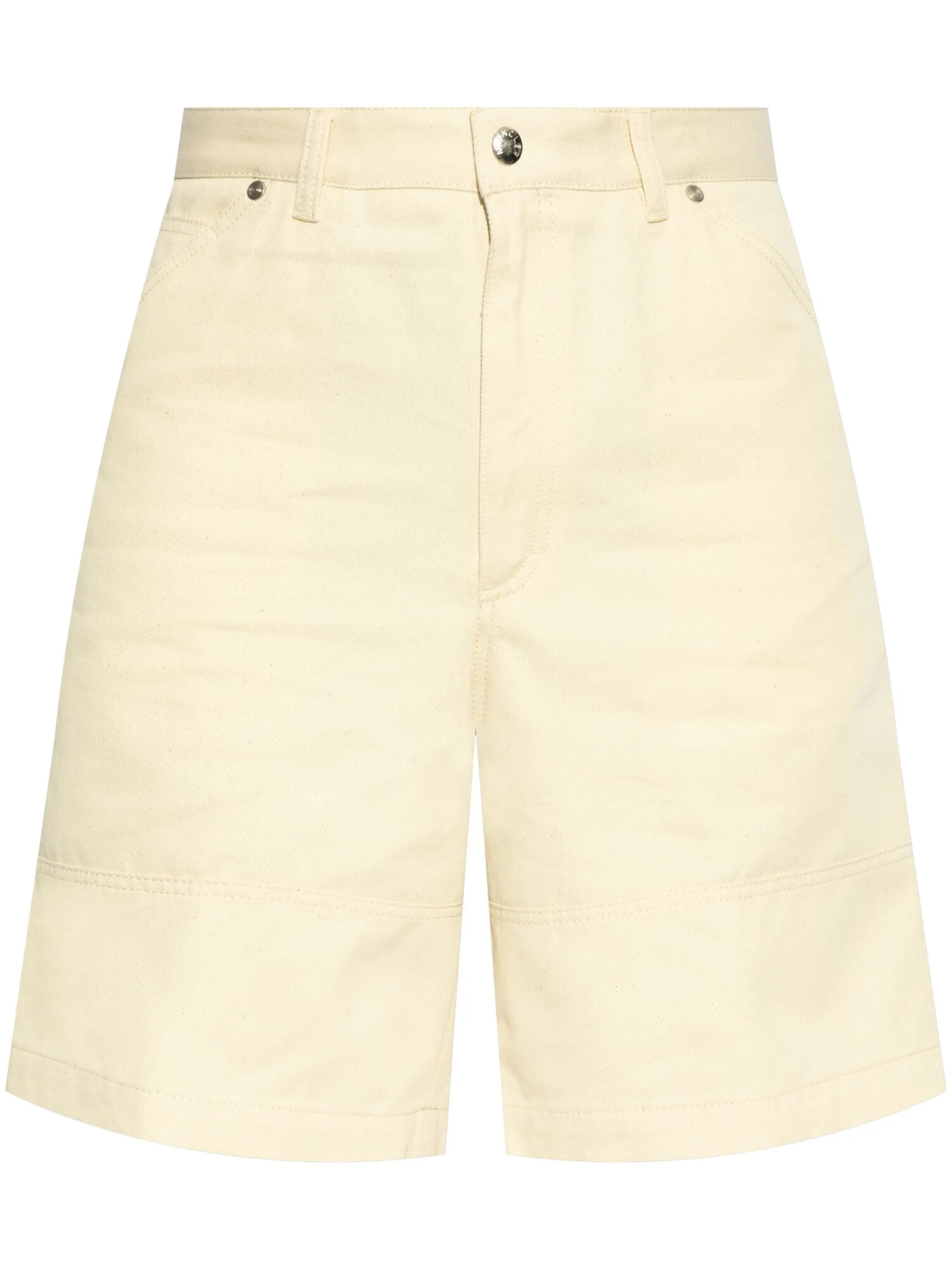 cotton denim shorts