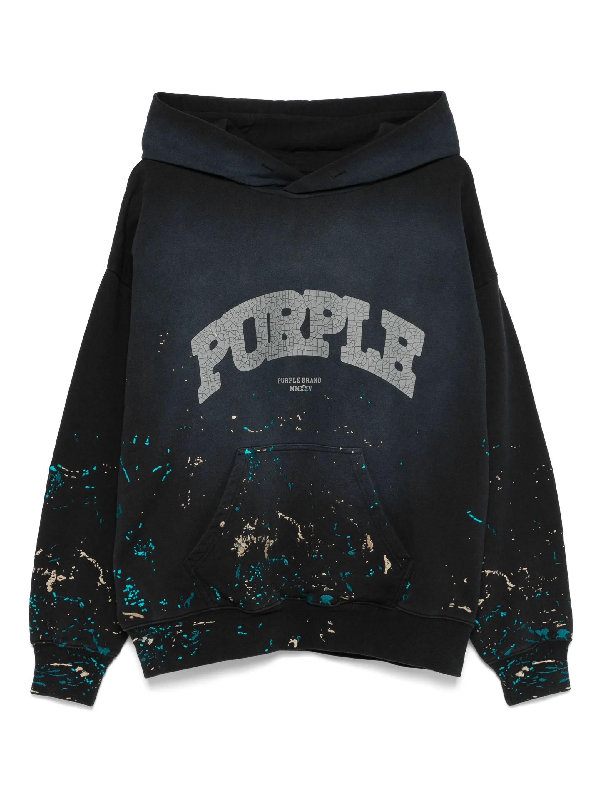 logo-print hoodie