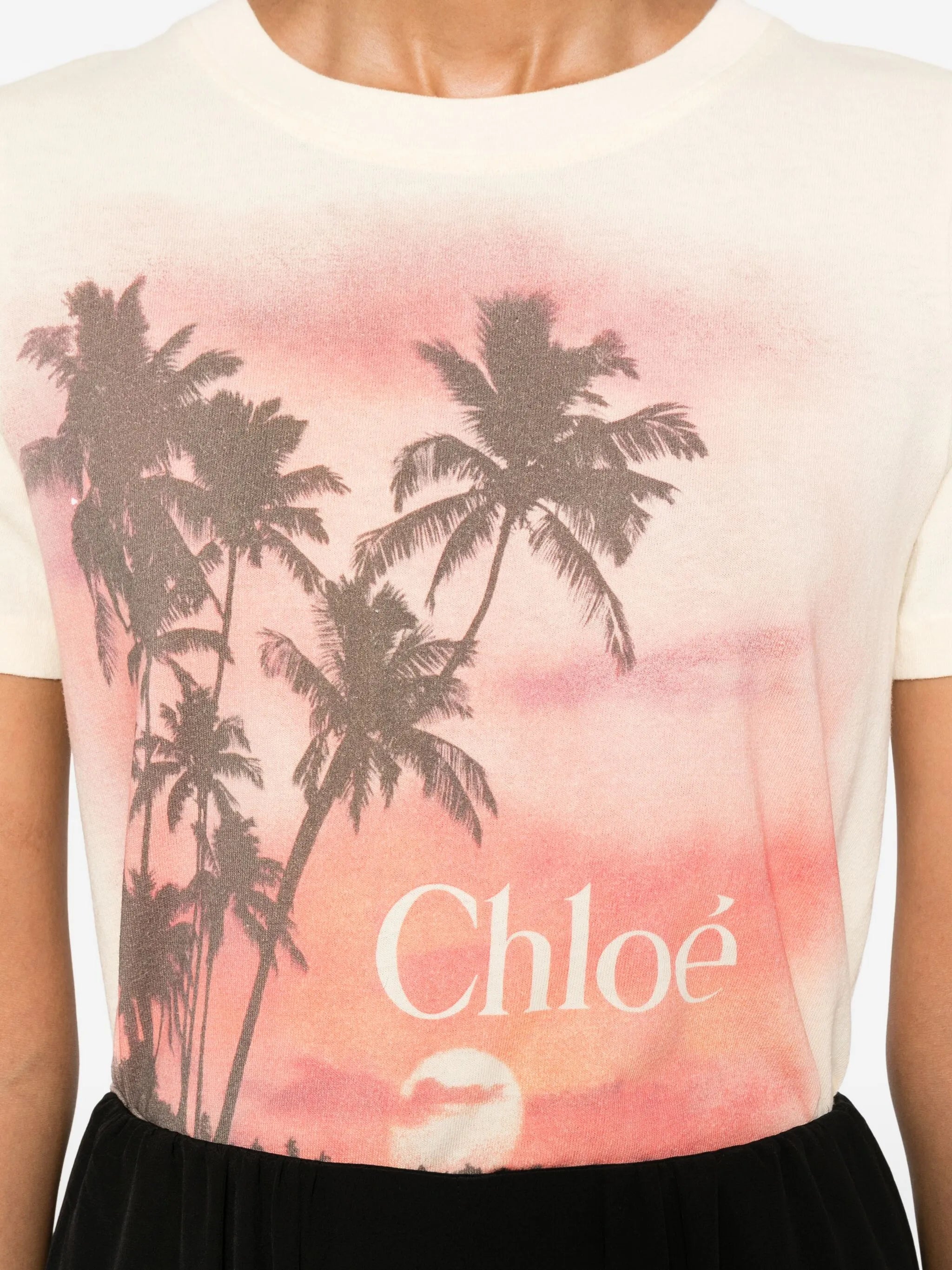 logo-print T-shirt