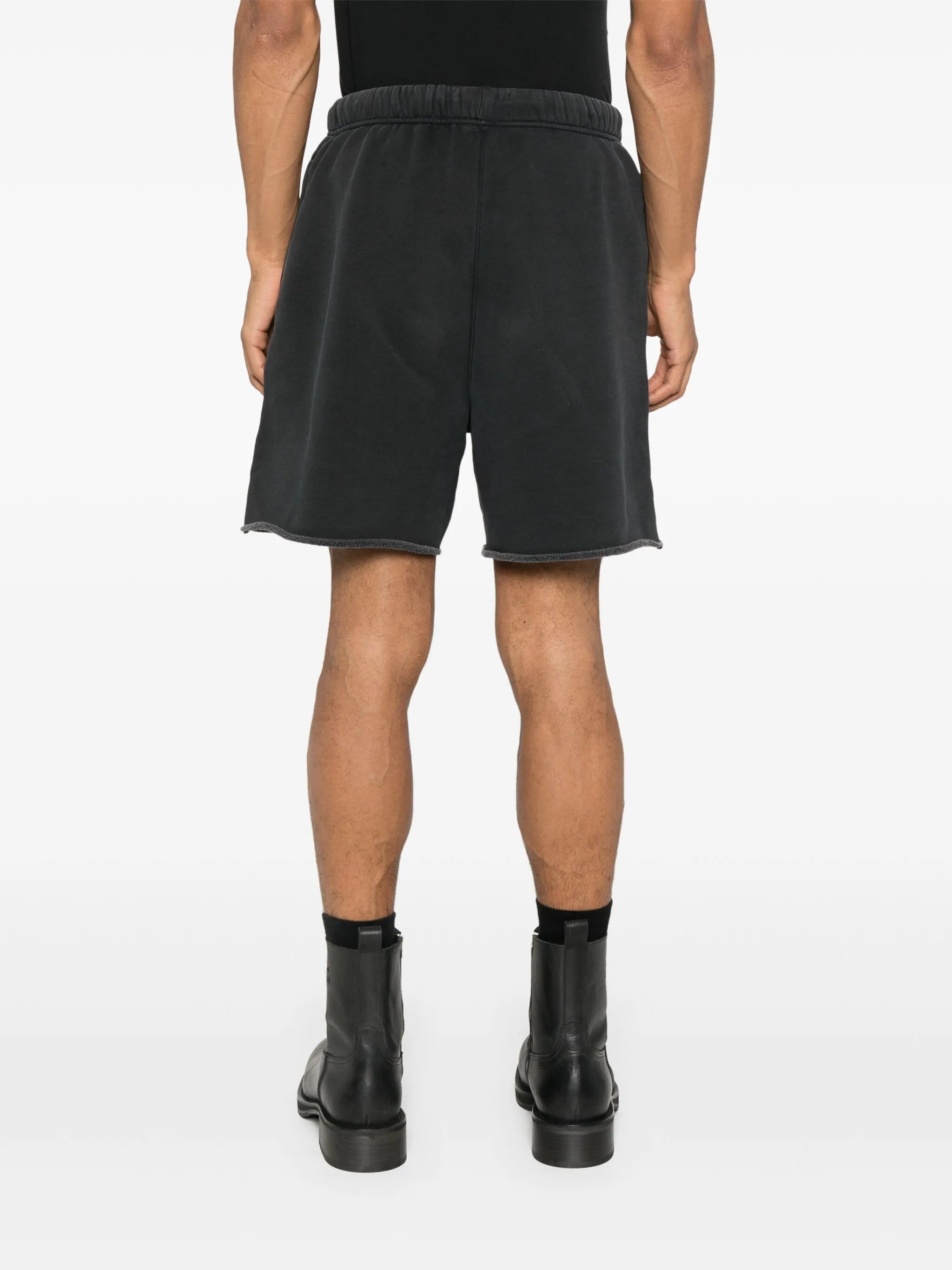cotton fleece shorts