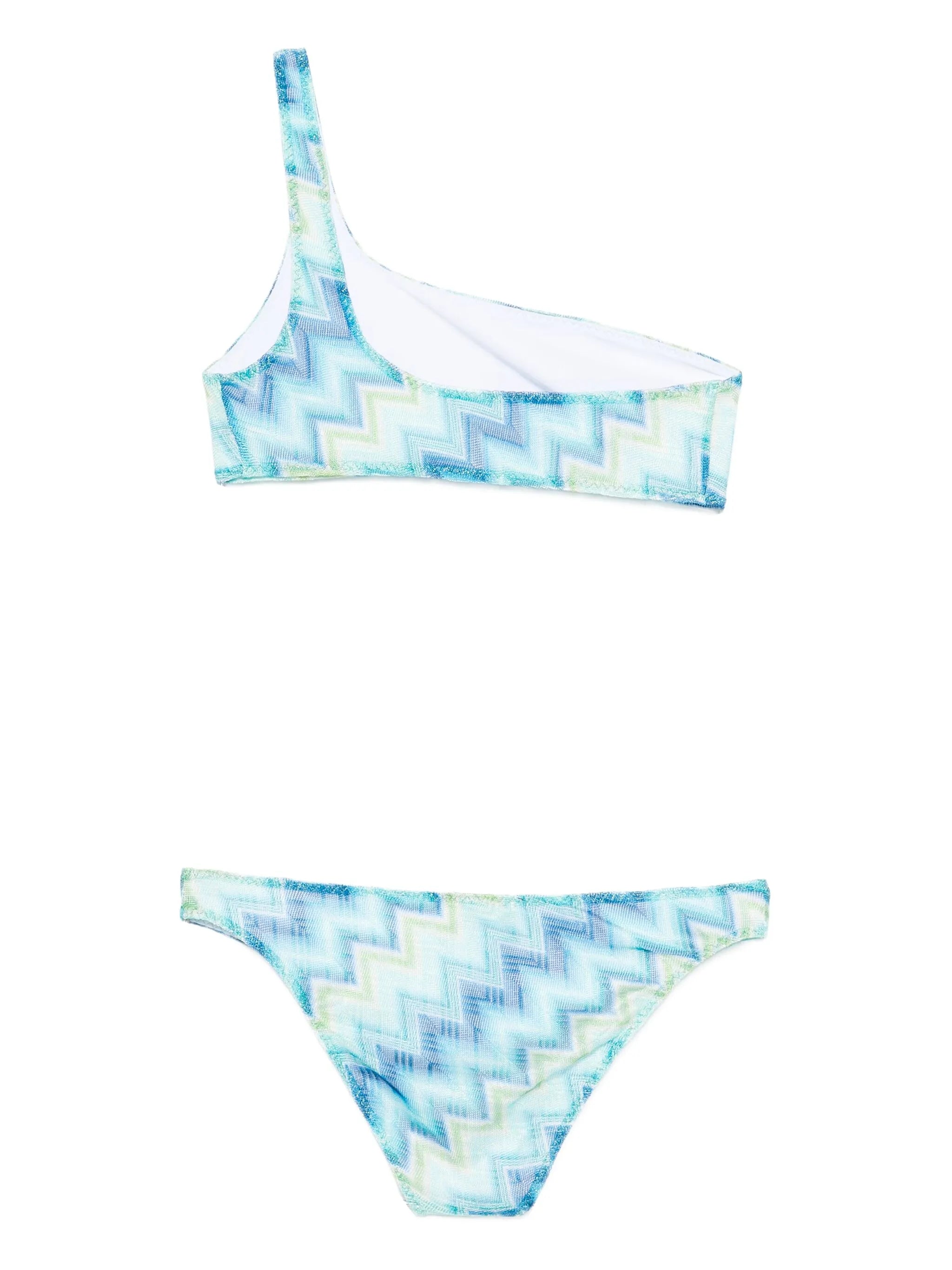 one-shoulder bikini set