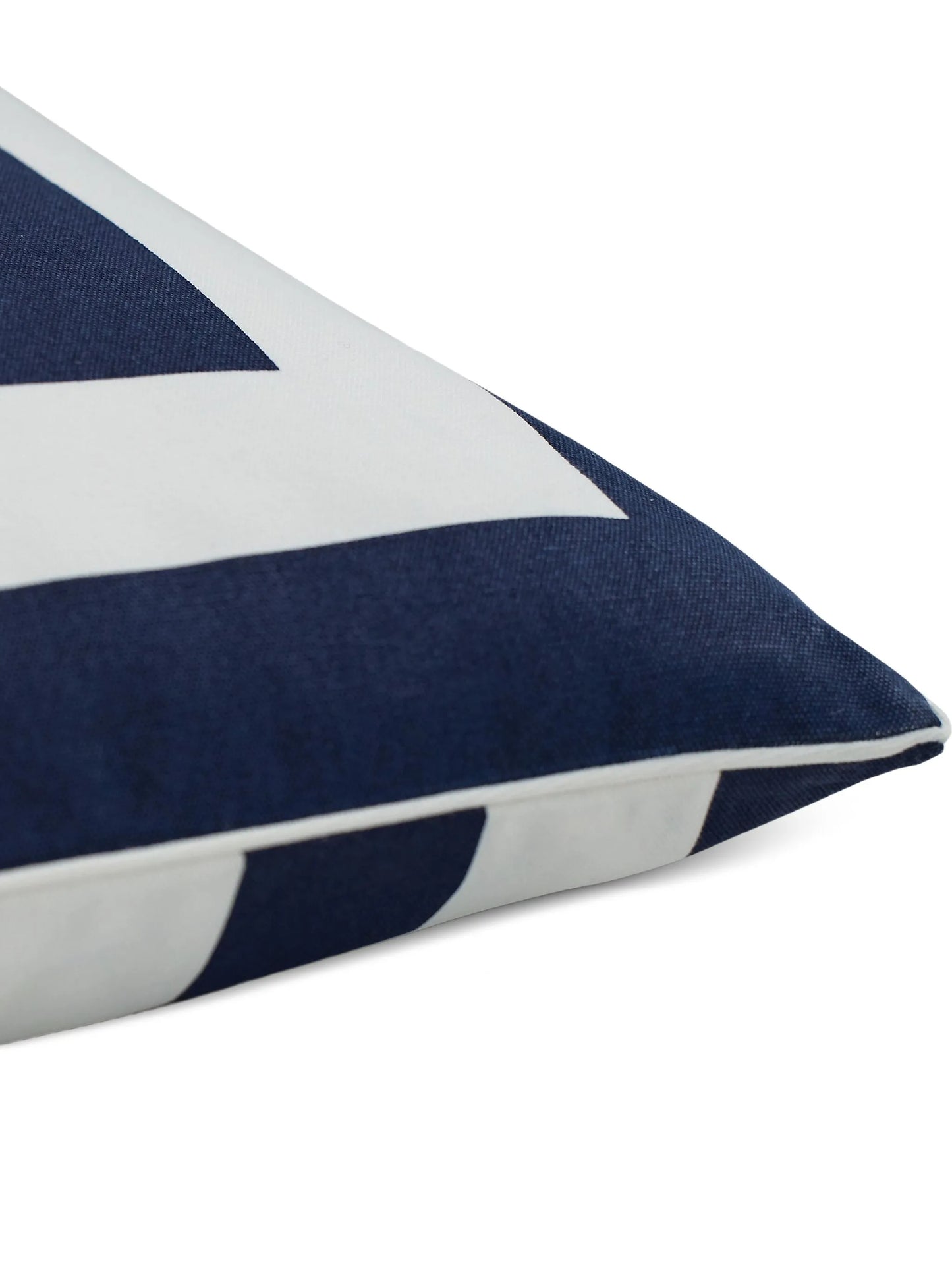 Holton striped logo cushion (56cm x 56cm)