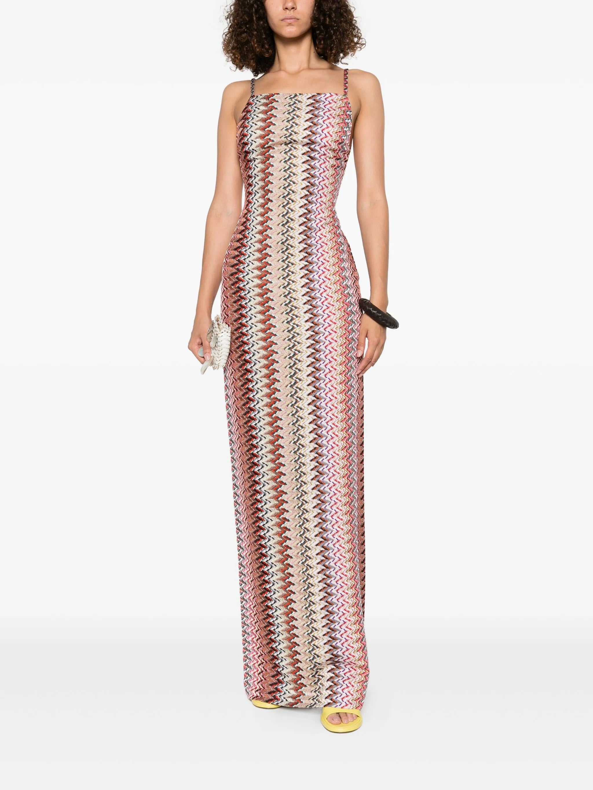 open-back maxi dress