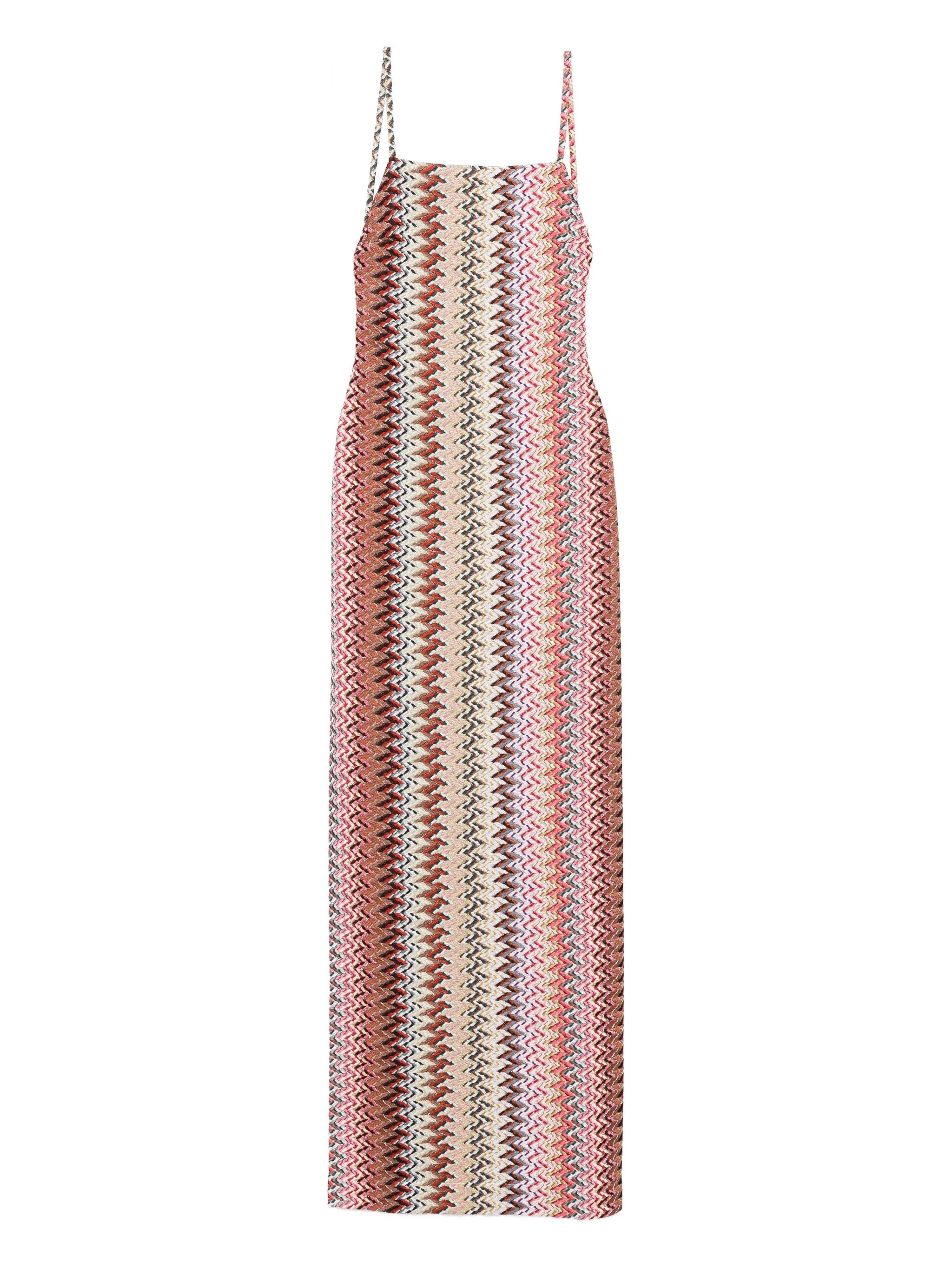 open-back maxi dress