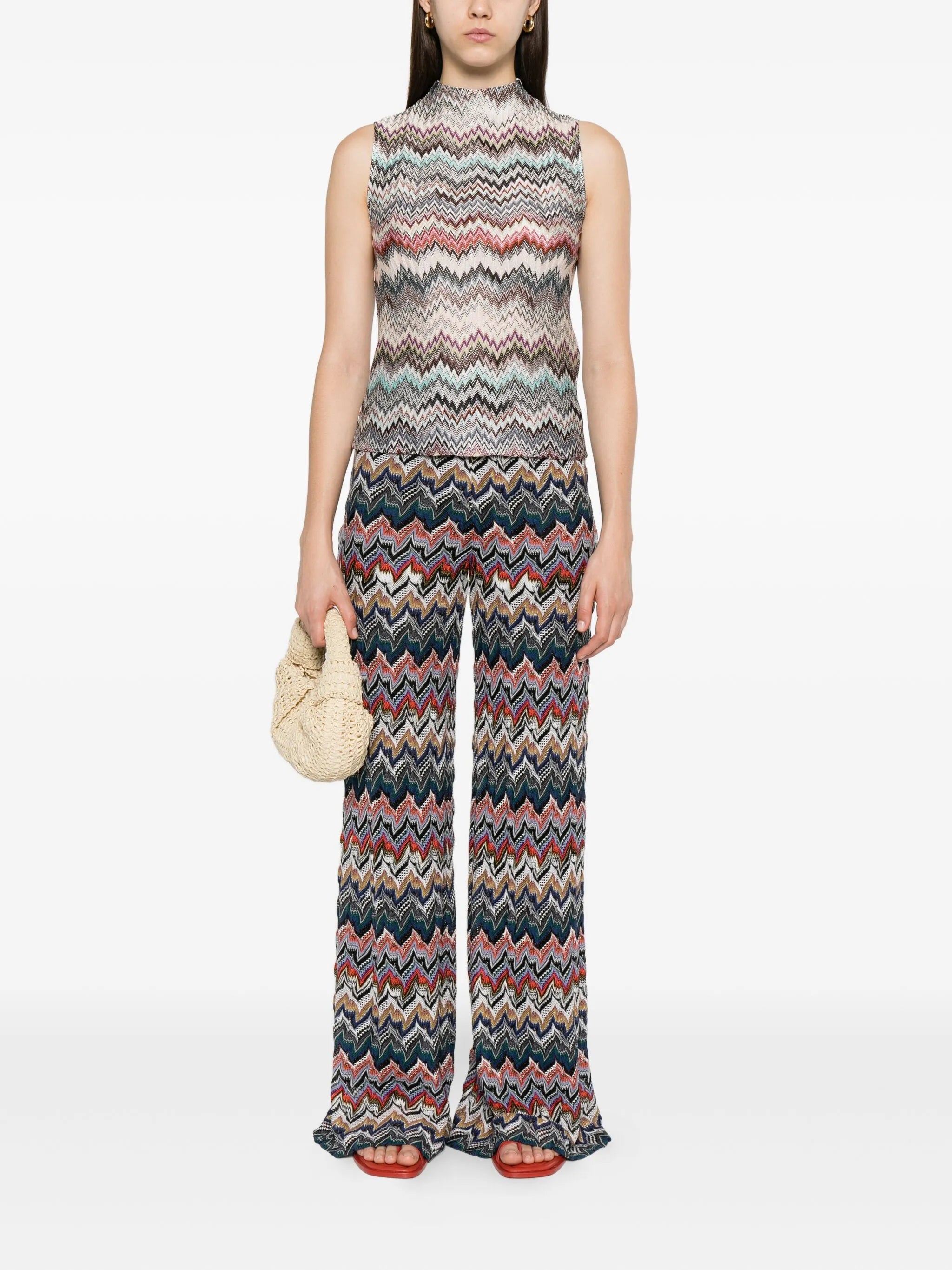 zigzag trousers