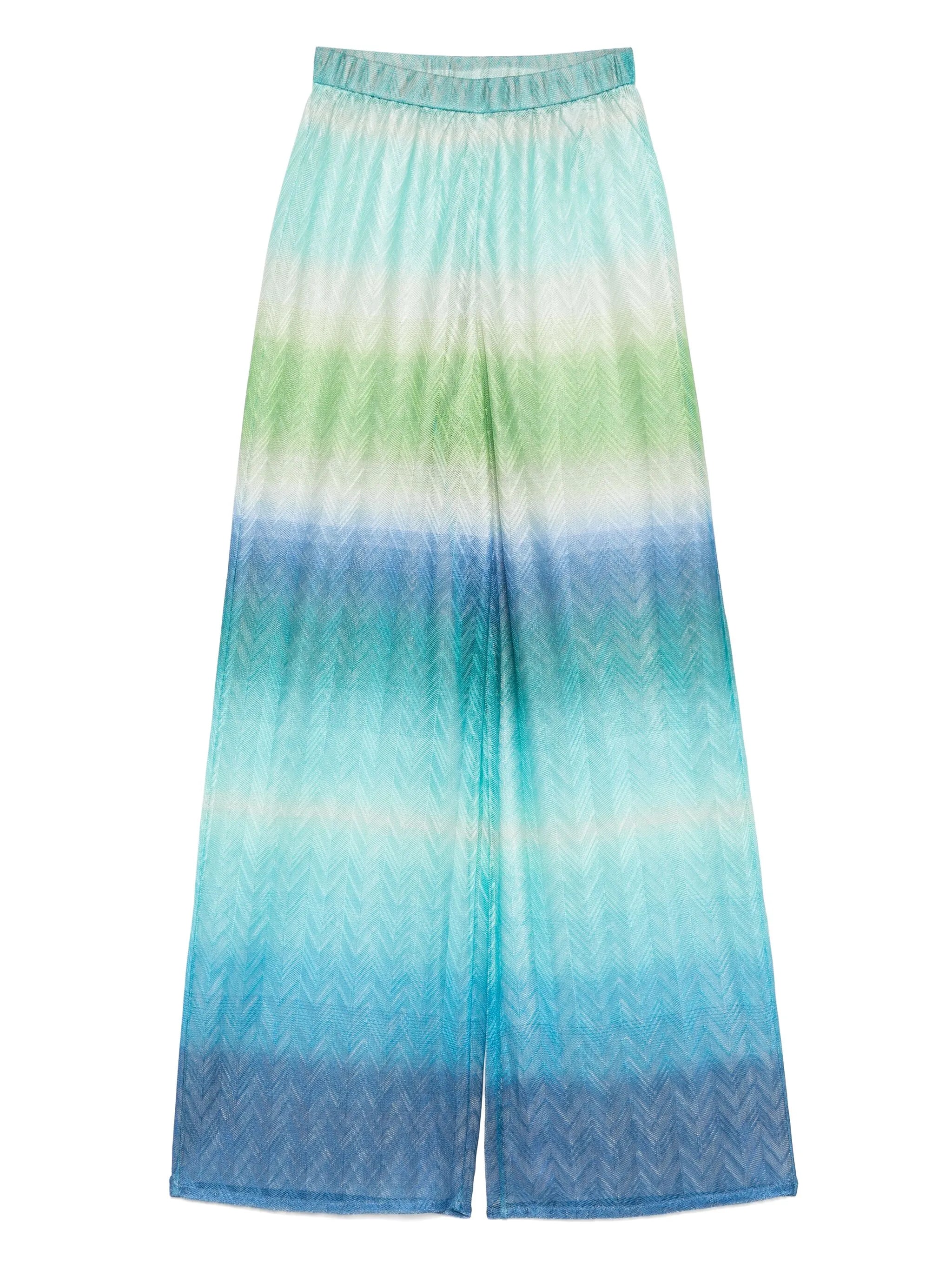 gradient-effect pants