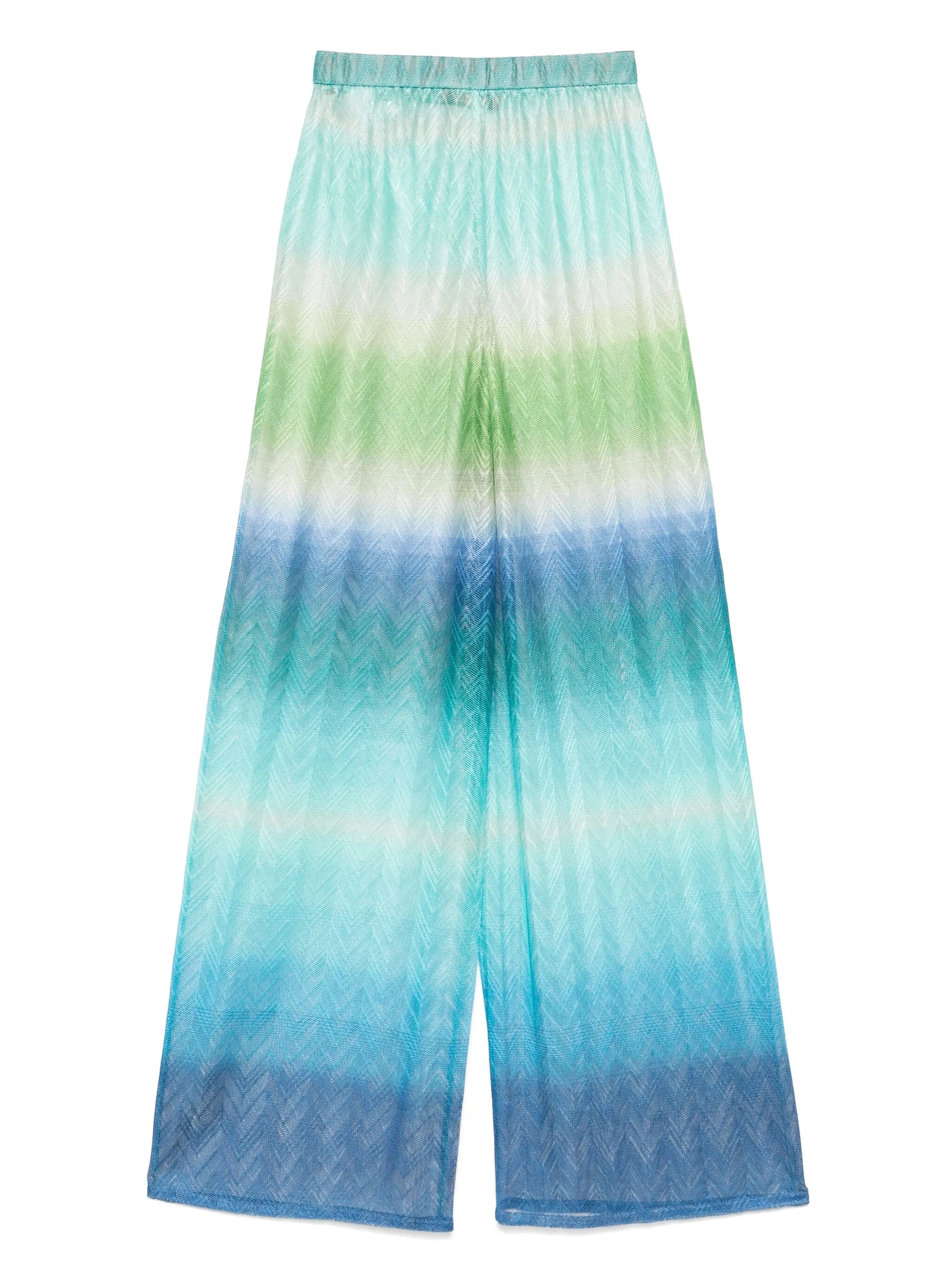 gradient-effect pants