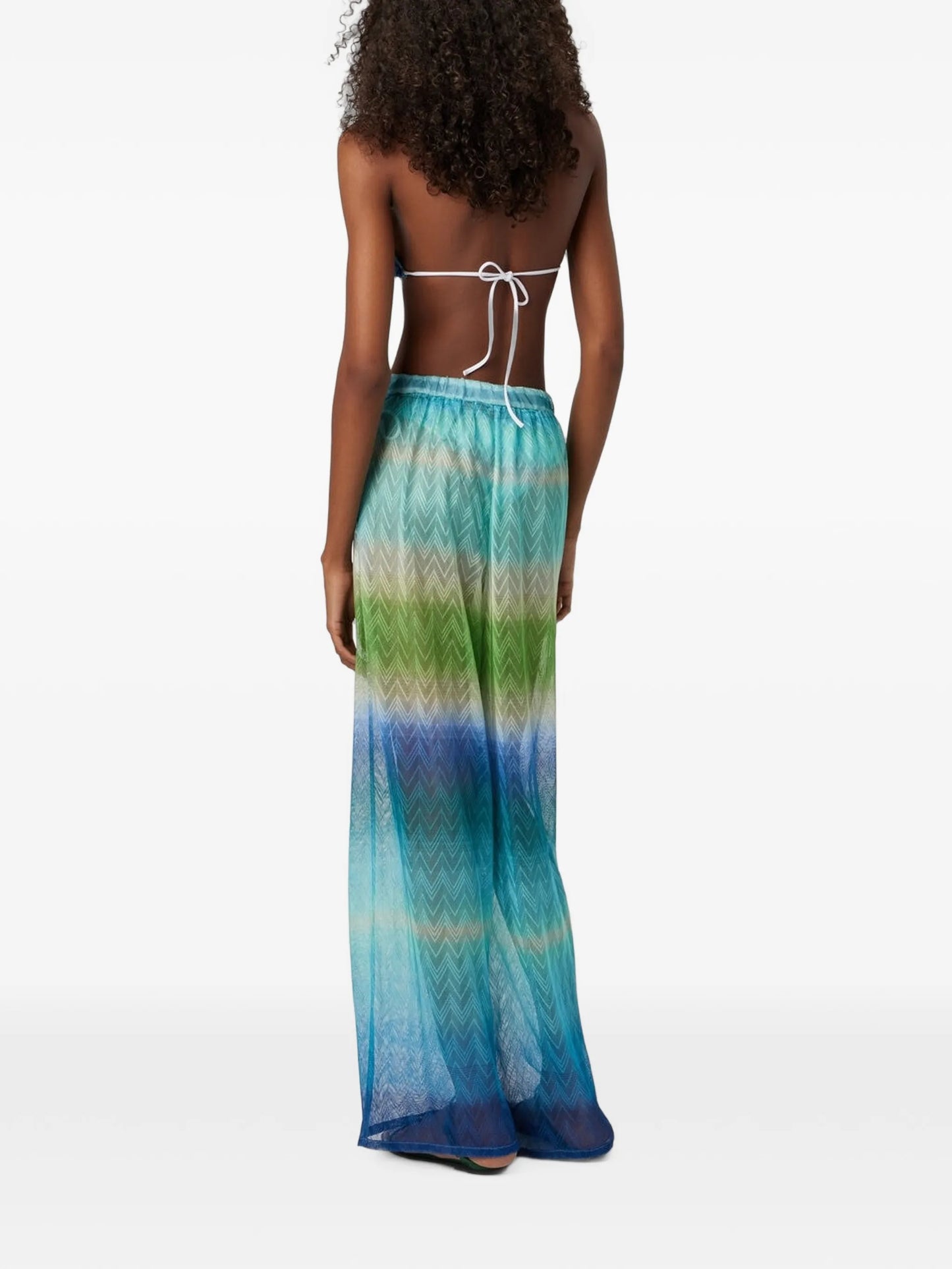 gradient-effect pants