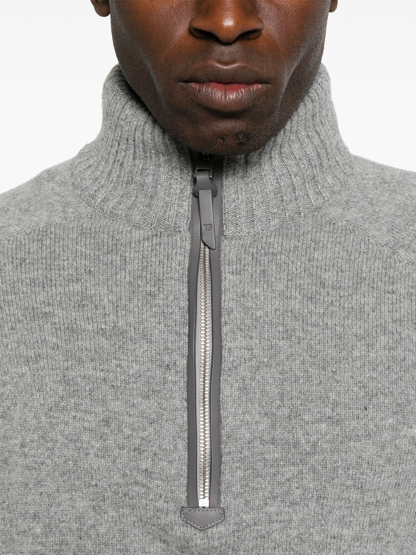 half-zip sweater