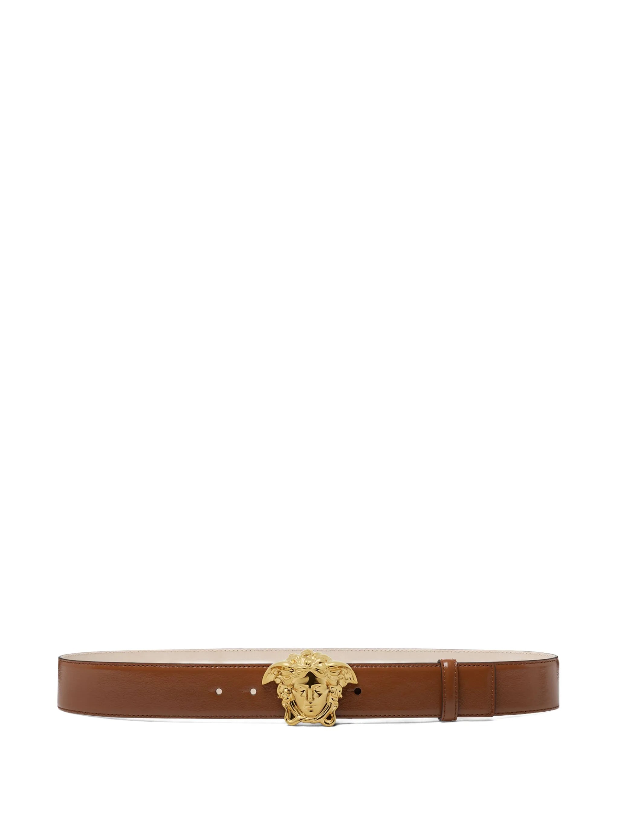La Medusa leather belt
