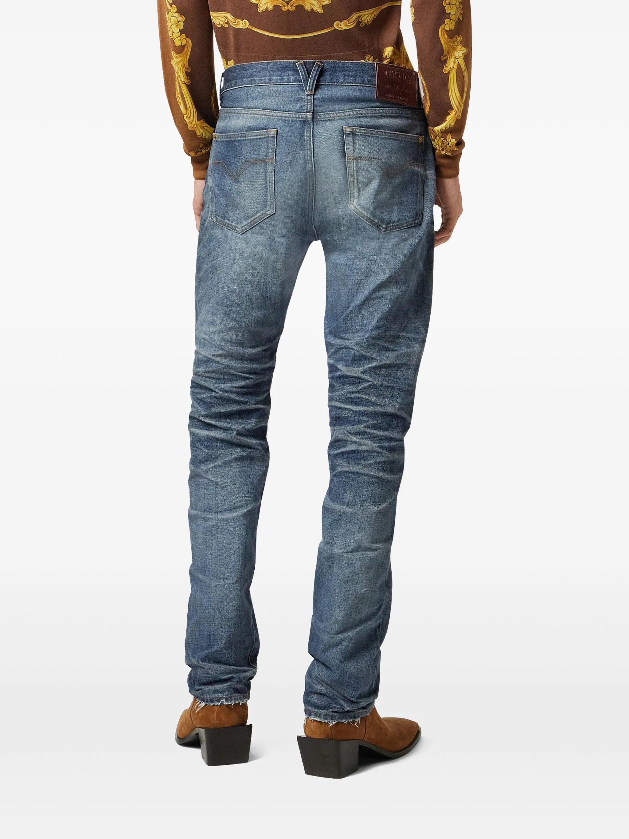 Made in Japan straight-leg jeans