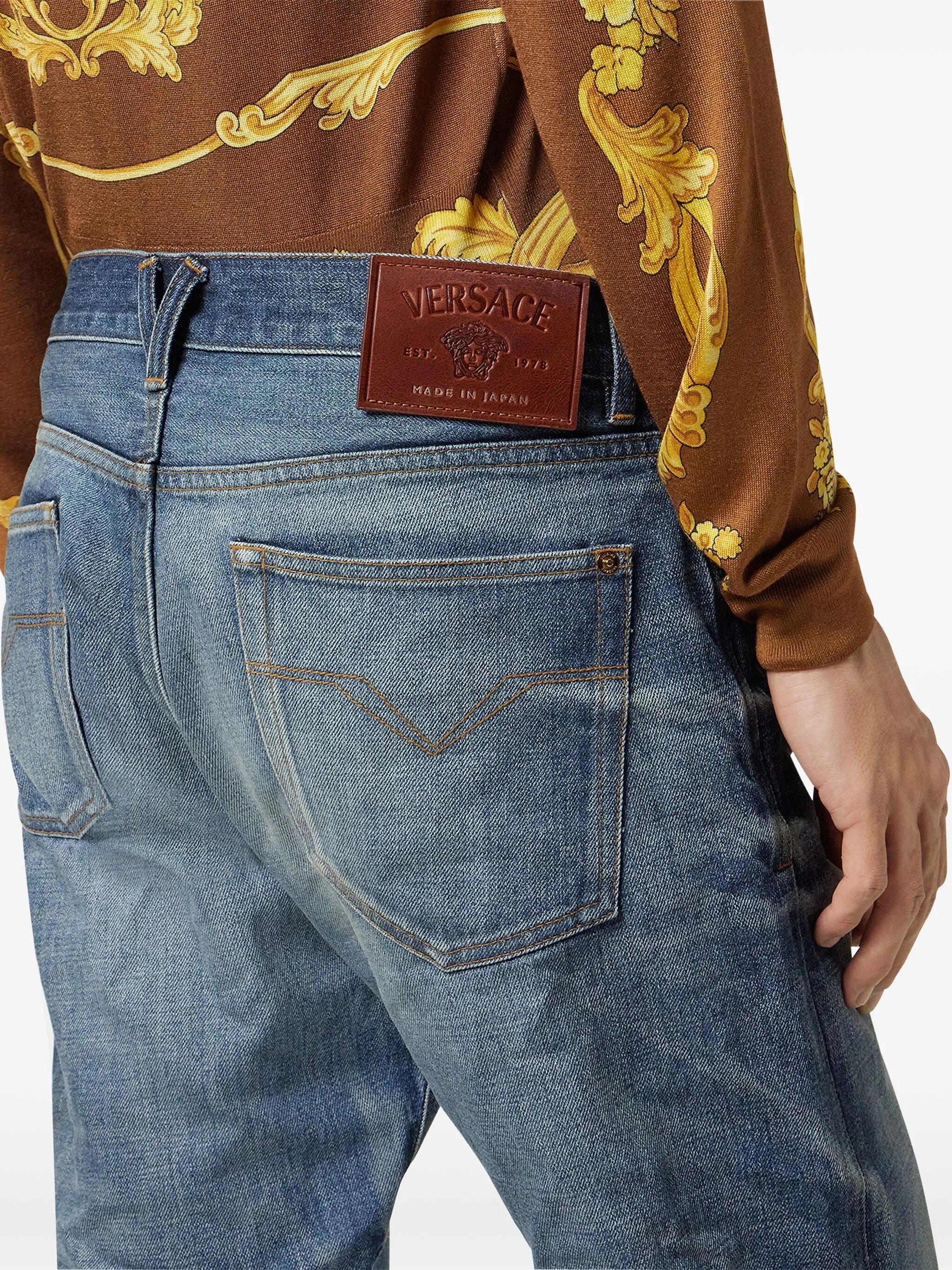 Made in Japan straight-leg jeans