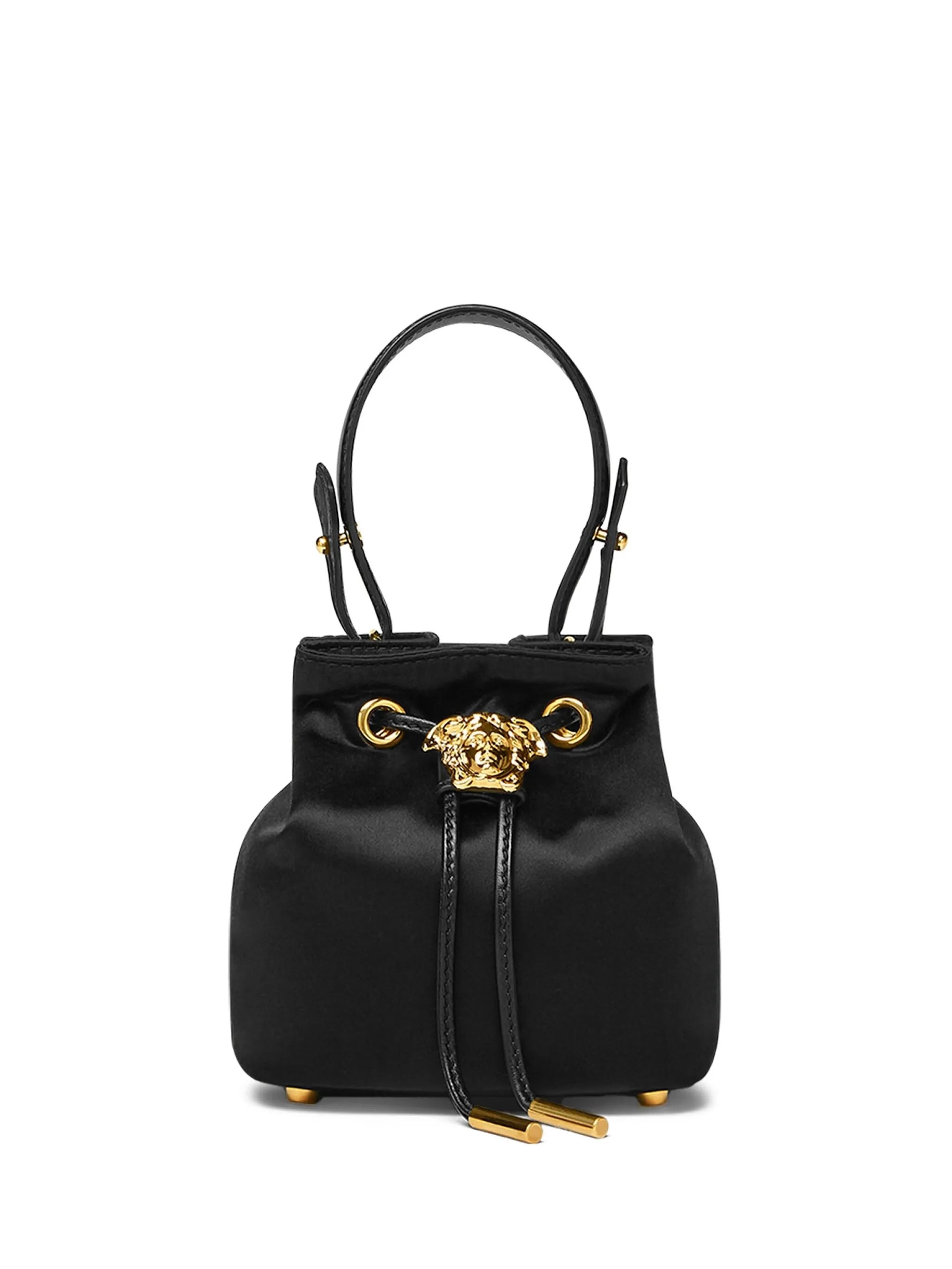mini La Medusa satin bucket bag