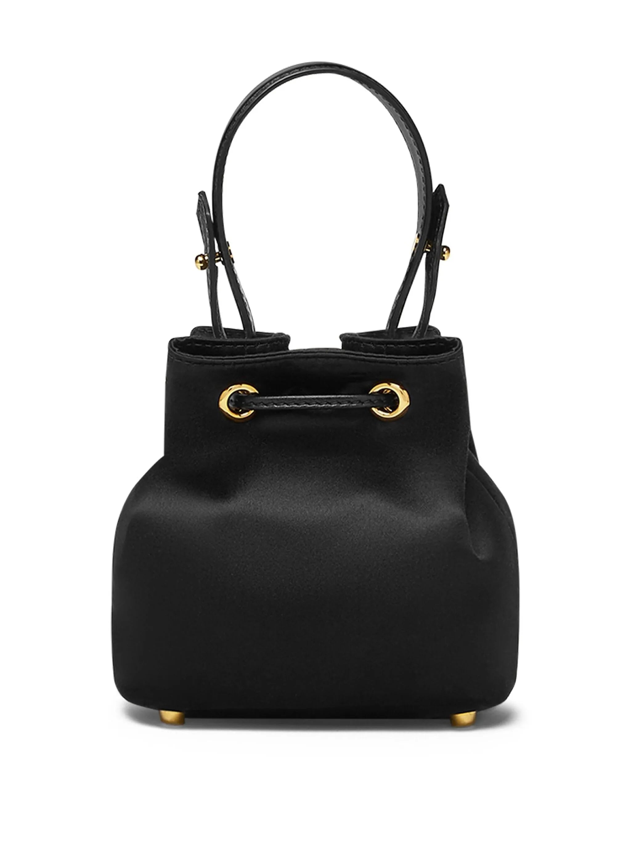 mini La Medusa satin bucket bag