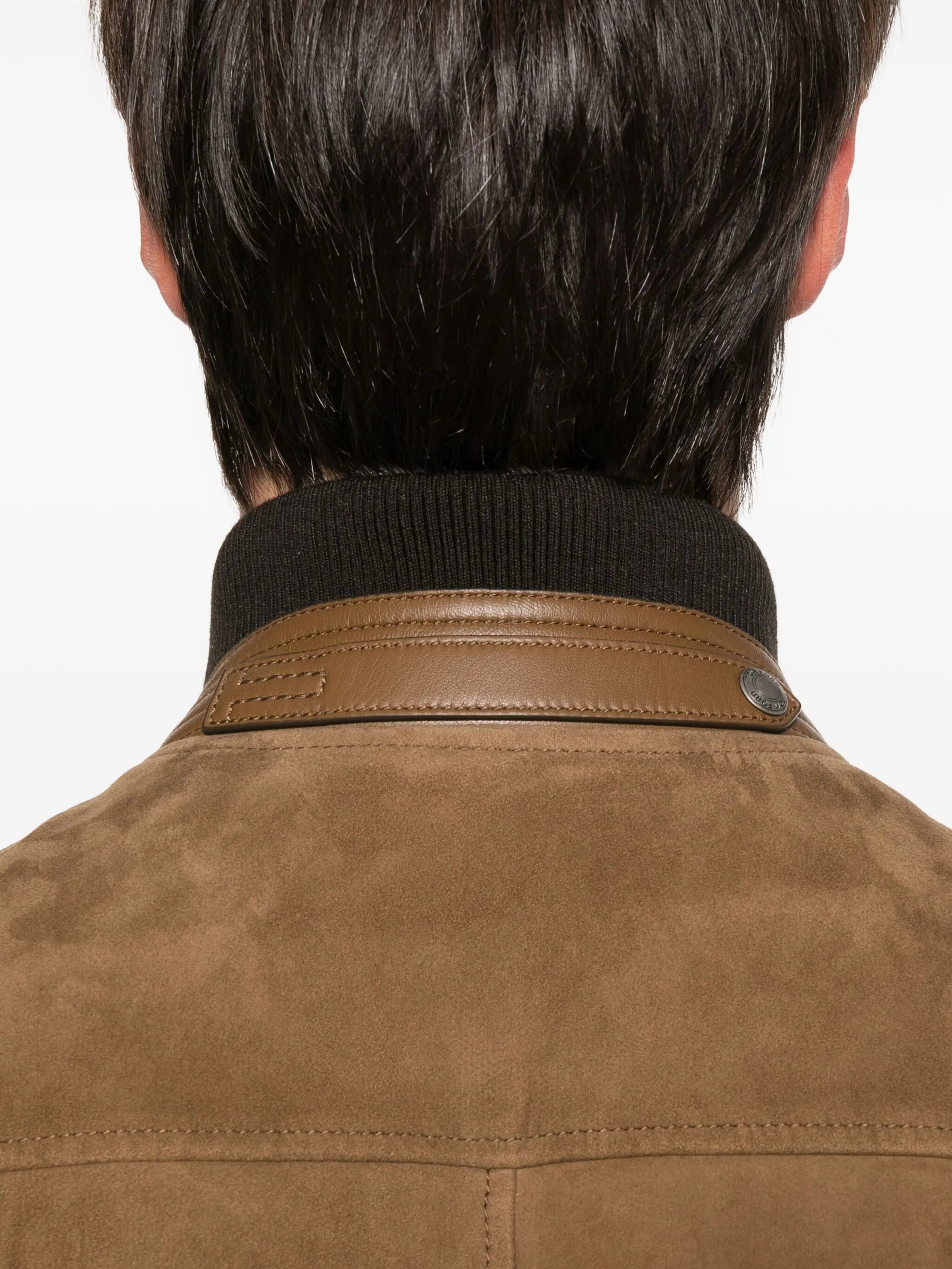 suede bomber jacket