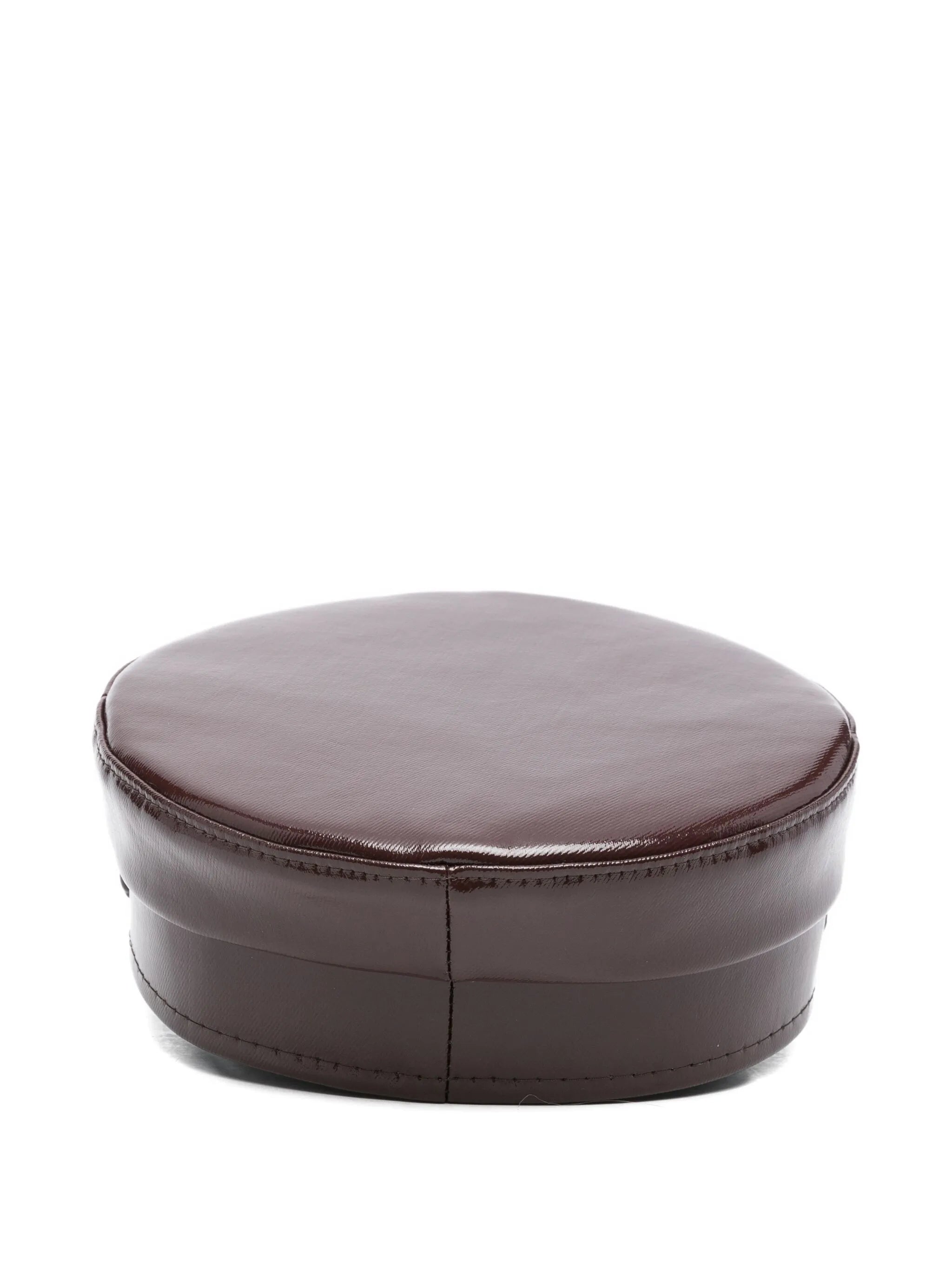 coated newsboy cap