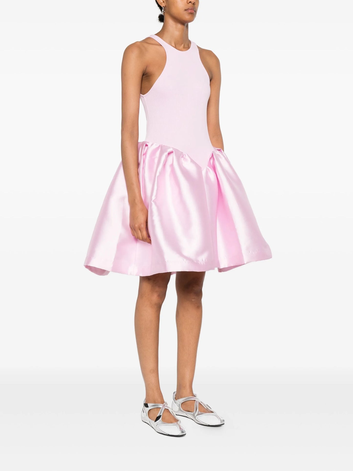 flared mini dress