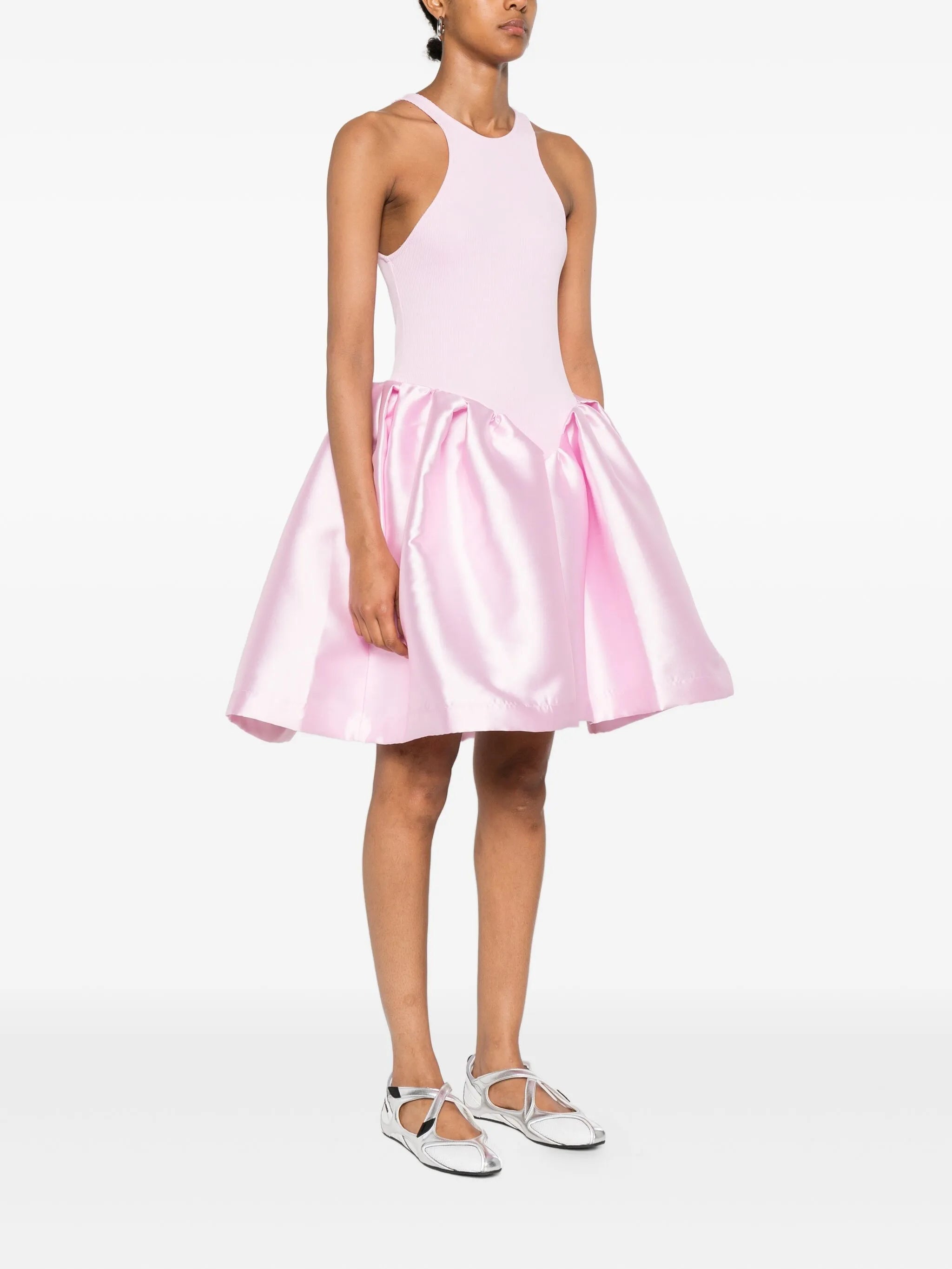 flared mini dress