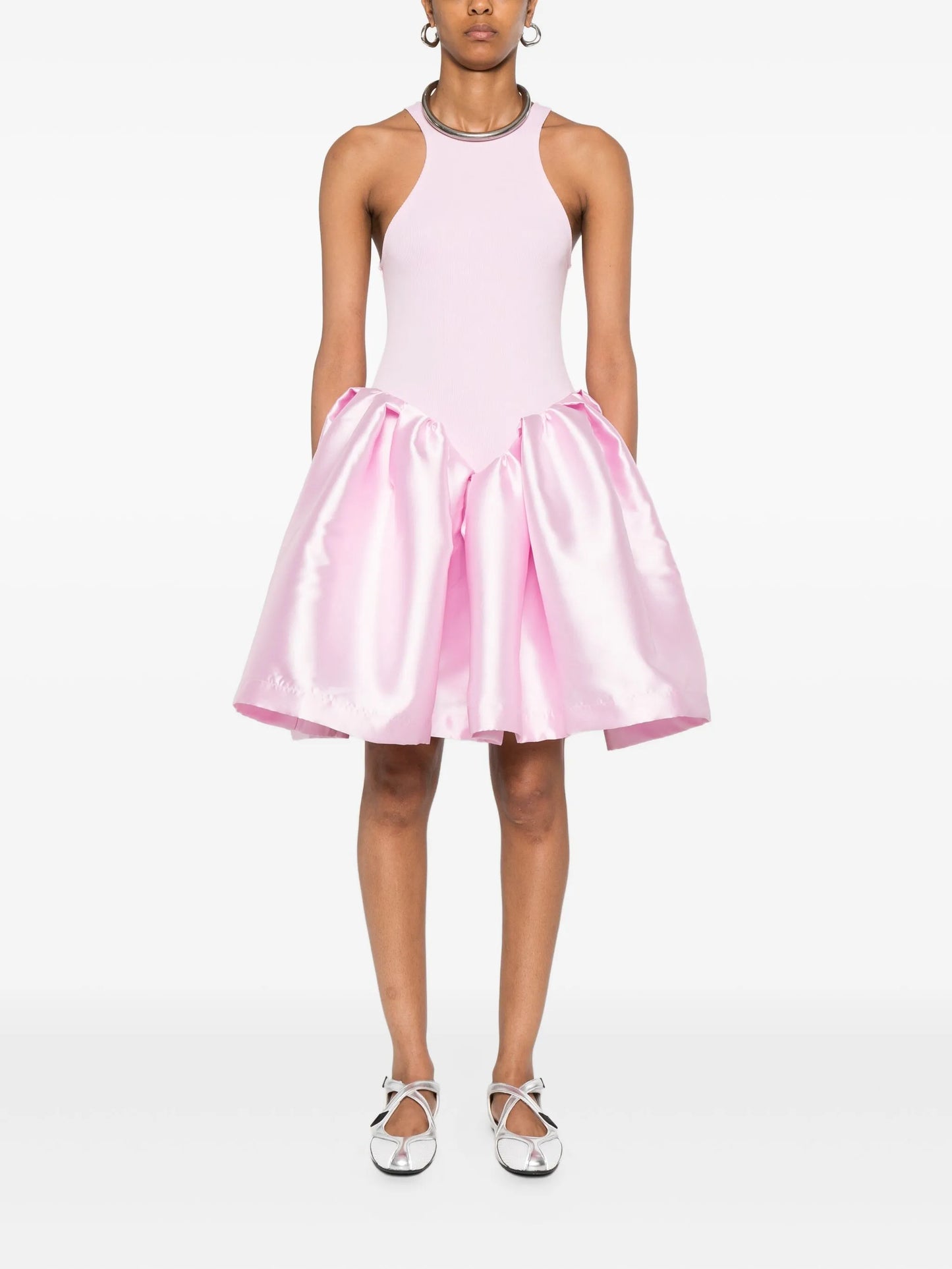 flared mini dress