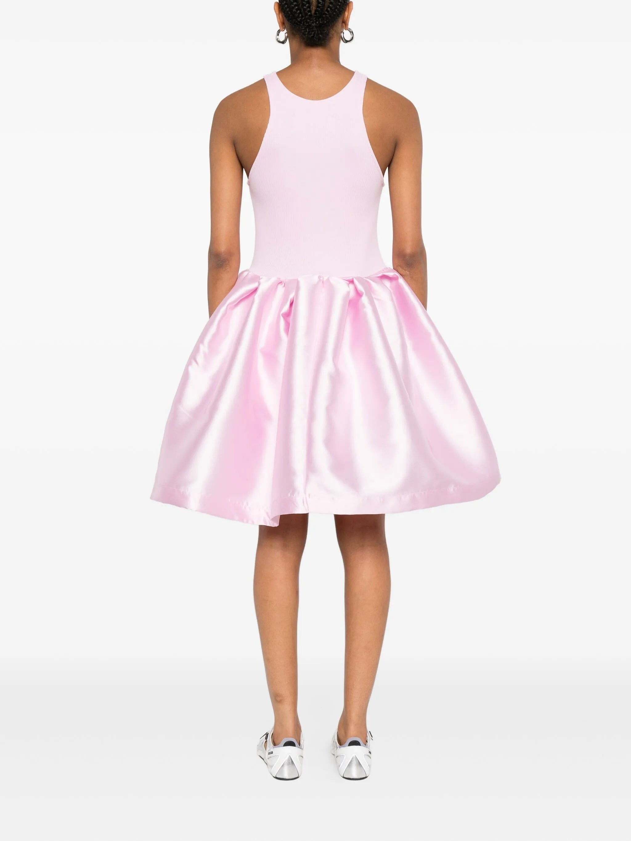 flared mini dress