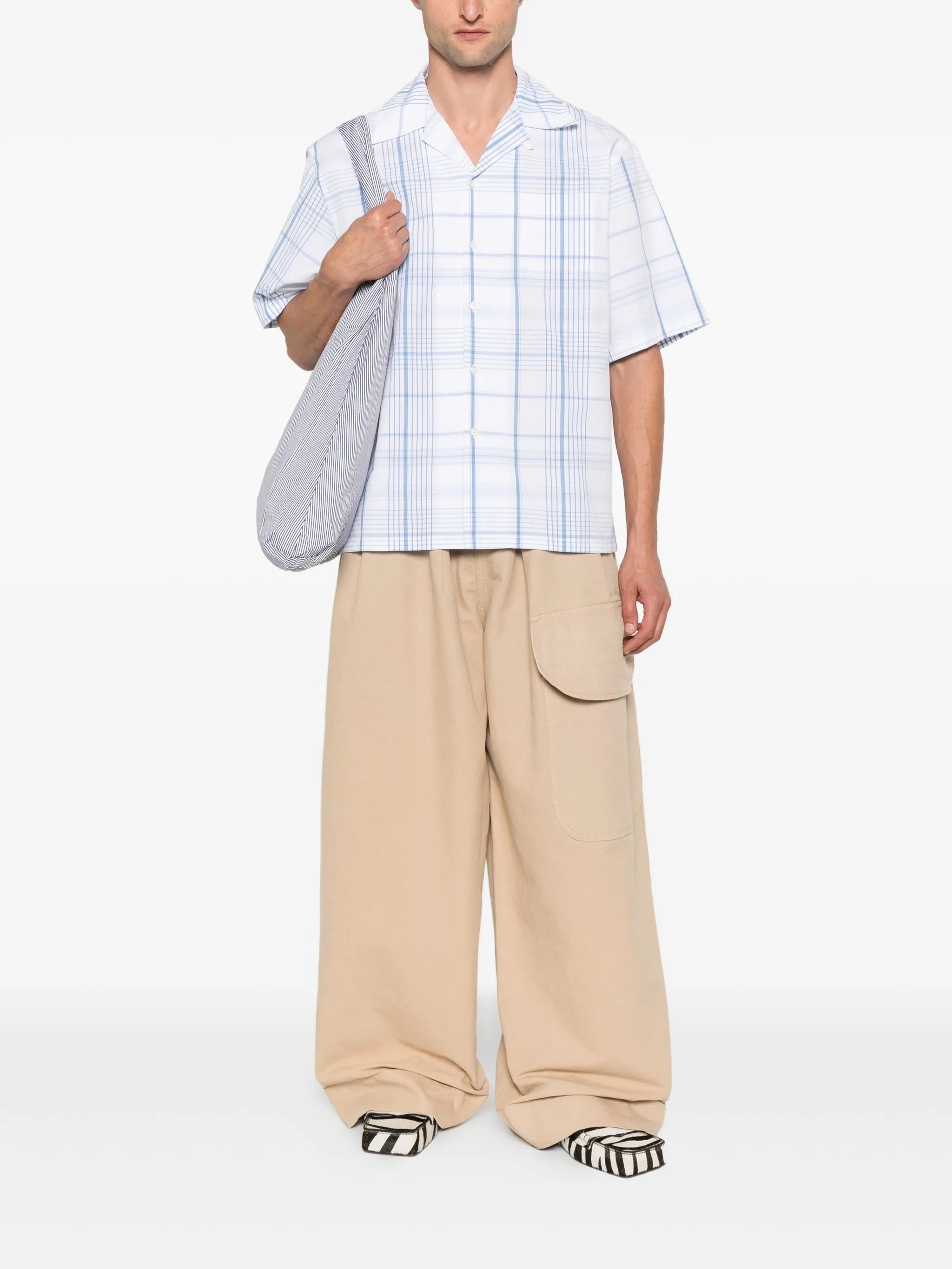 checked shirt