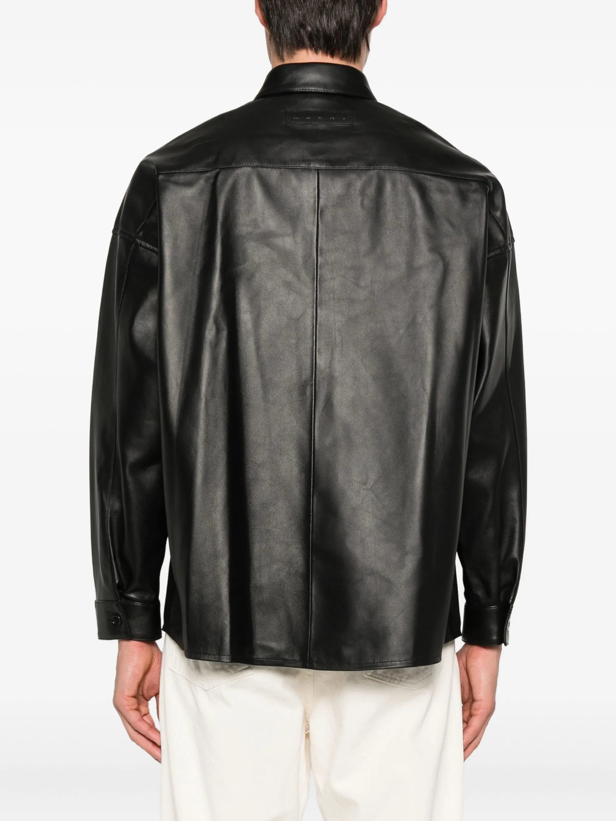 leather shirt
