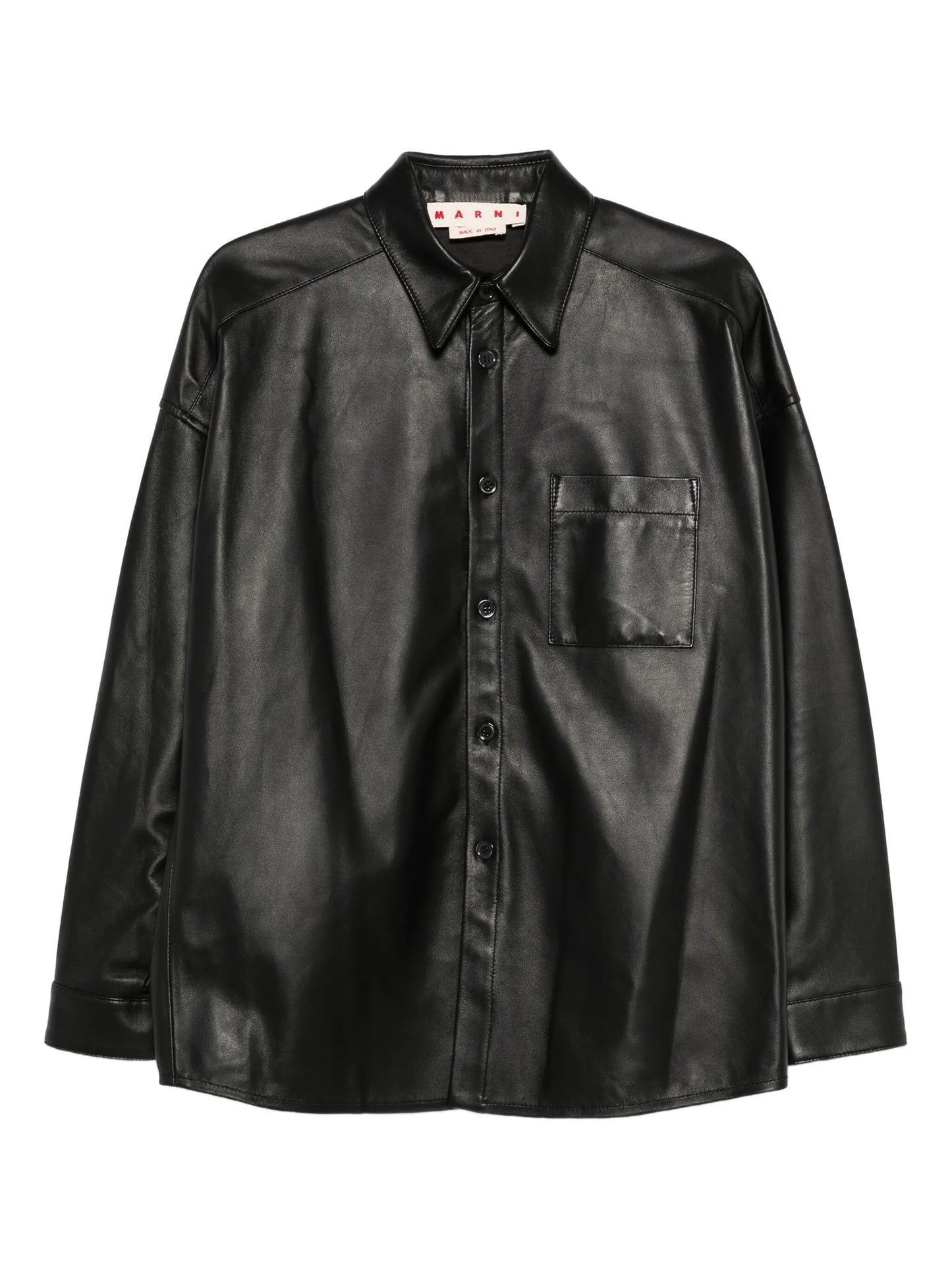 leather shirt